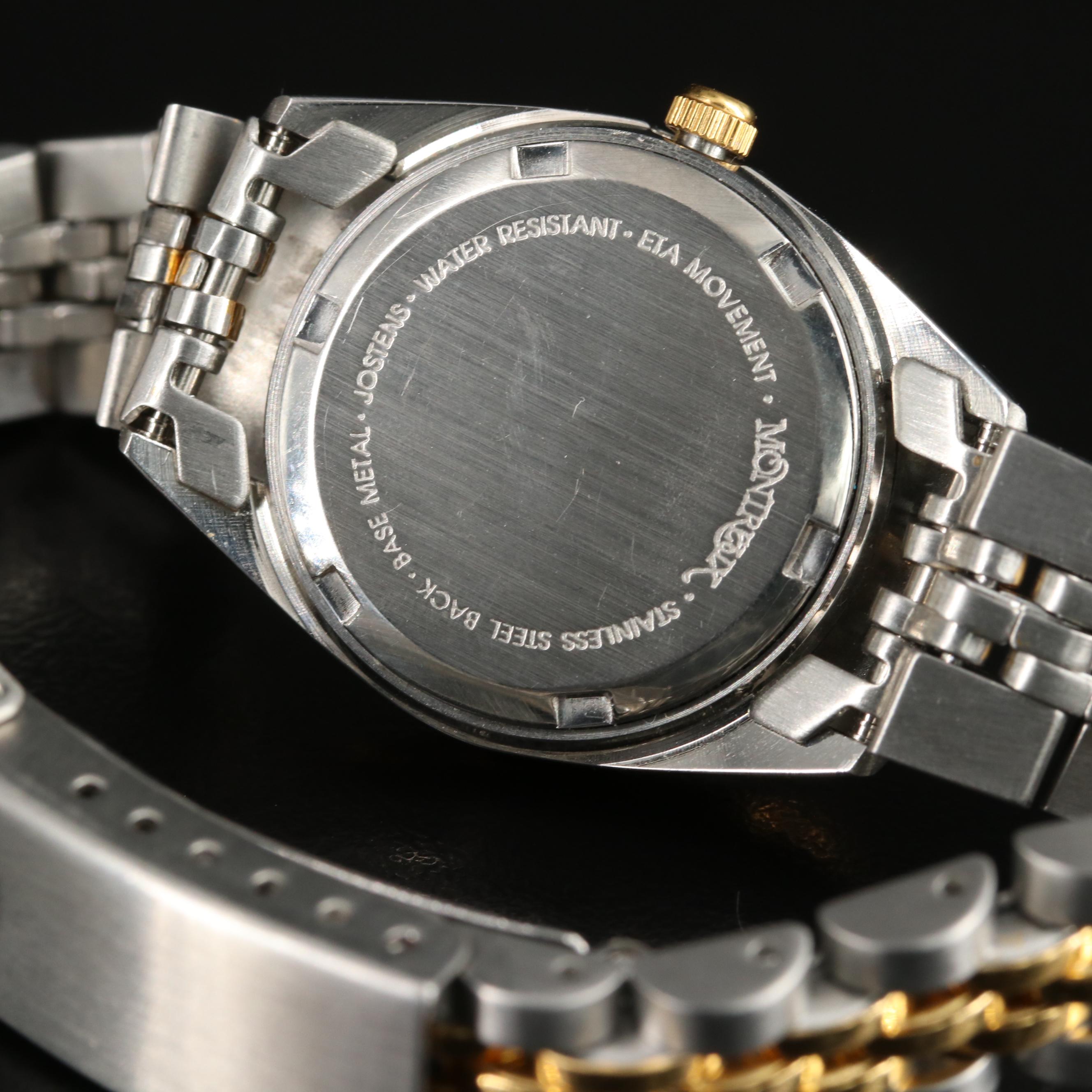 Montreux For Jostens 1997 Rose Bowl Game Two-Tone Quartz Watch