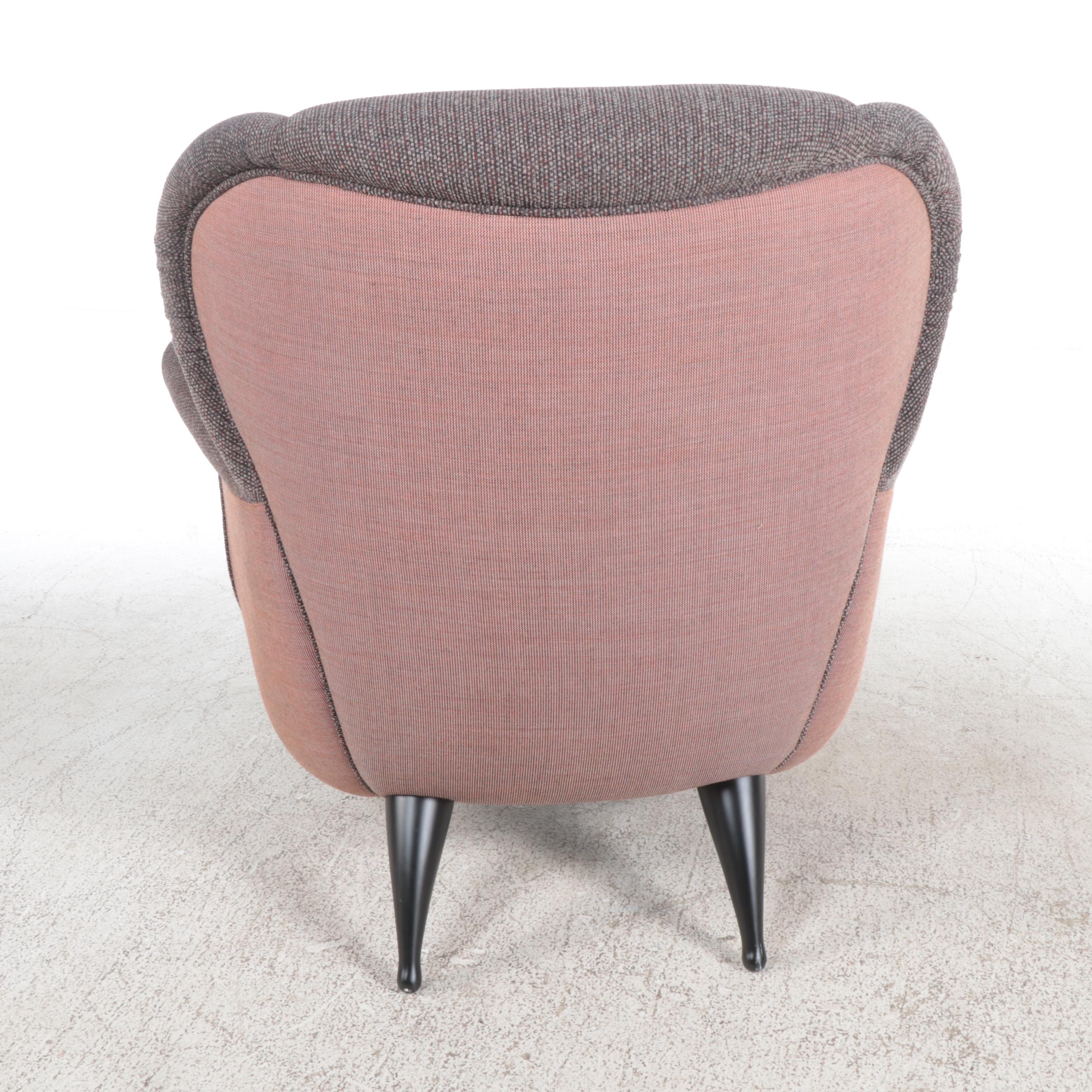 Massimo Iosa Ghini for Moroso "Big Mama" Custom-Upholstered Wingback Armchair