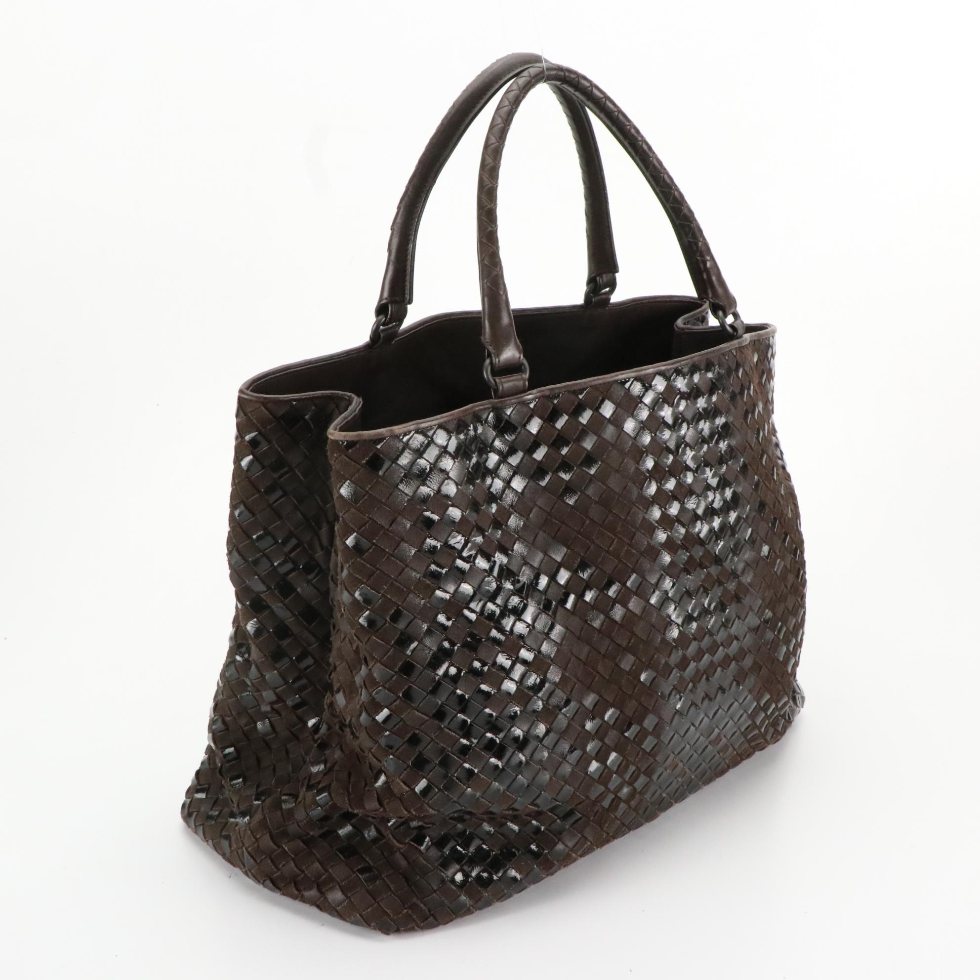 Bottega Veneta Large Tote in Intrecciato Woven Mixed Leathers