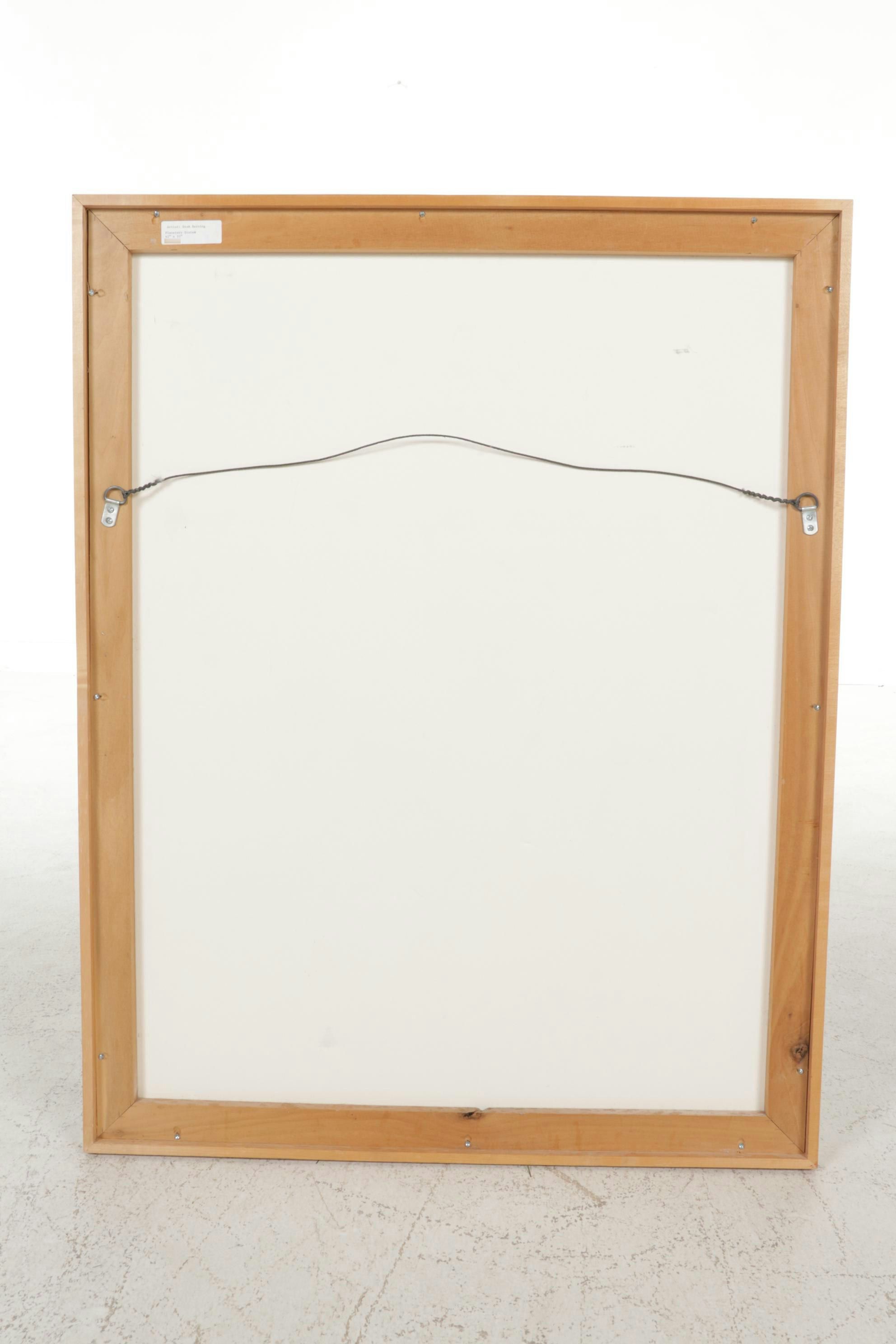 Stan Berning Color Lithograph "Planetary States," 1996