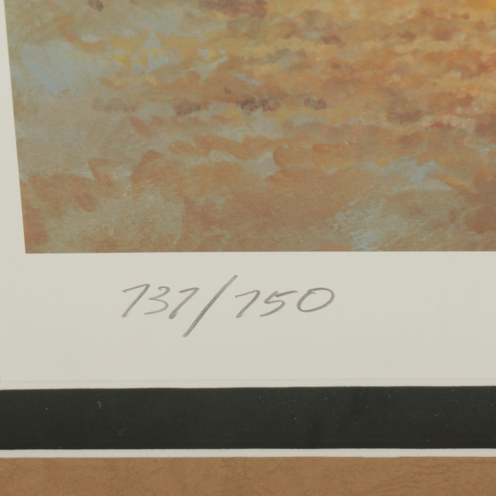 Fred Stone Offset Lithograph "Moment of the Year," 1999