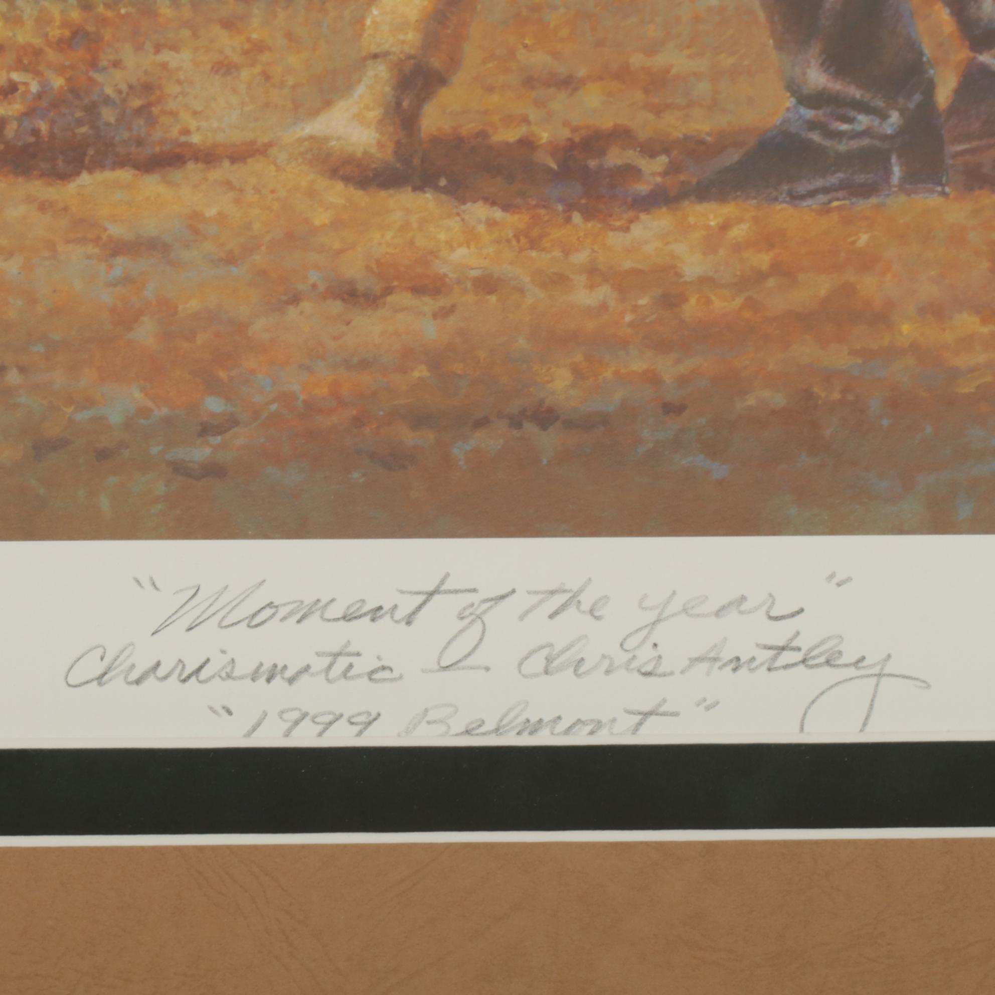 Fred Stone Offset Lithograph "Moment of the Year," 1999