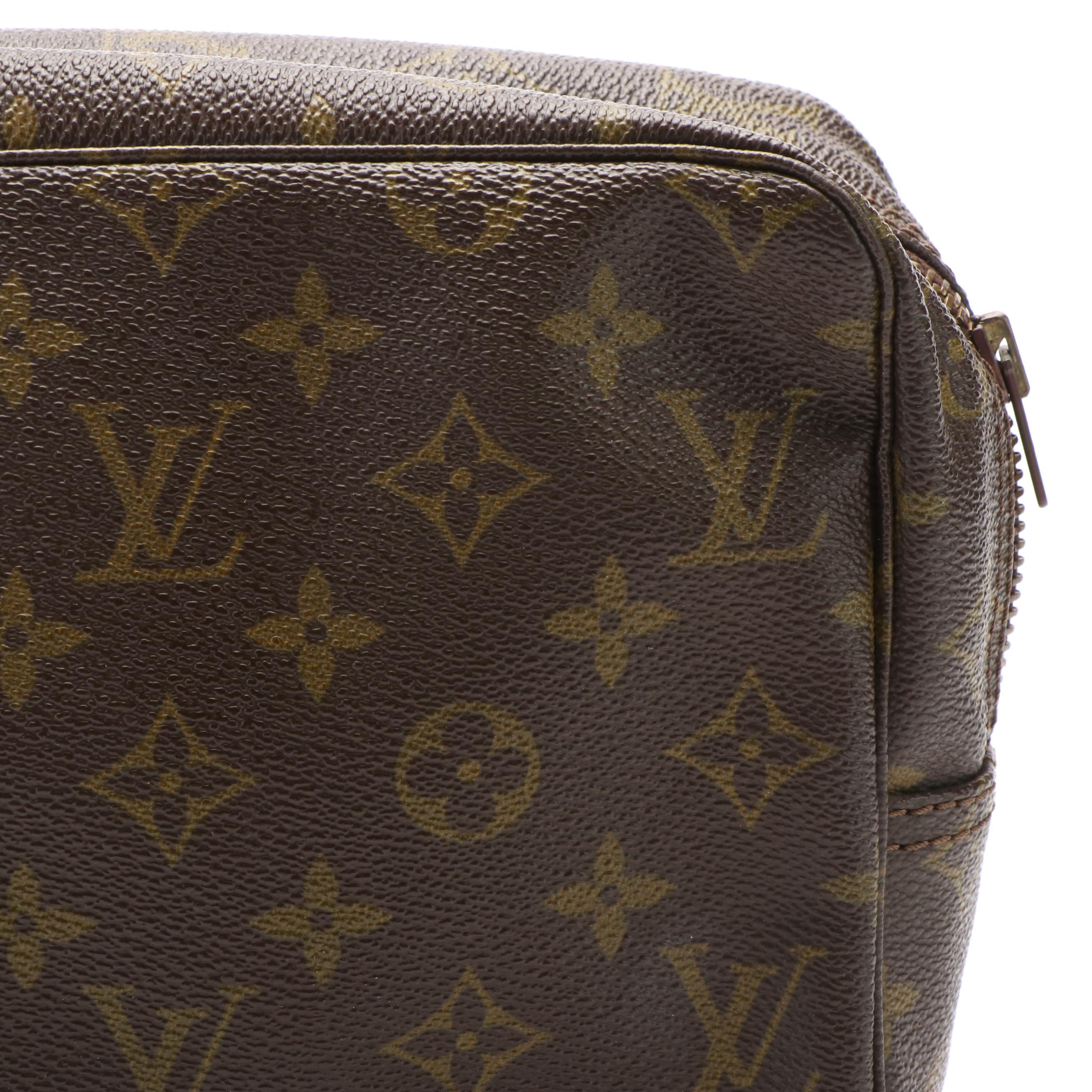 Louis Vuitton Monogram Trousse Toilette 28 Canvas Accessories Bag