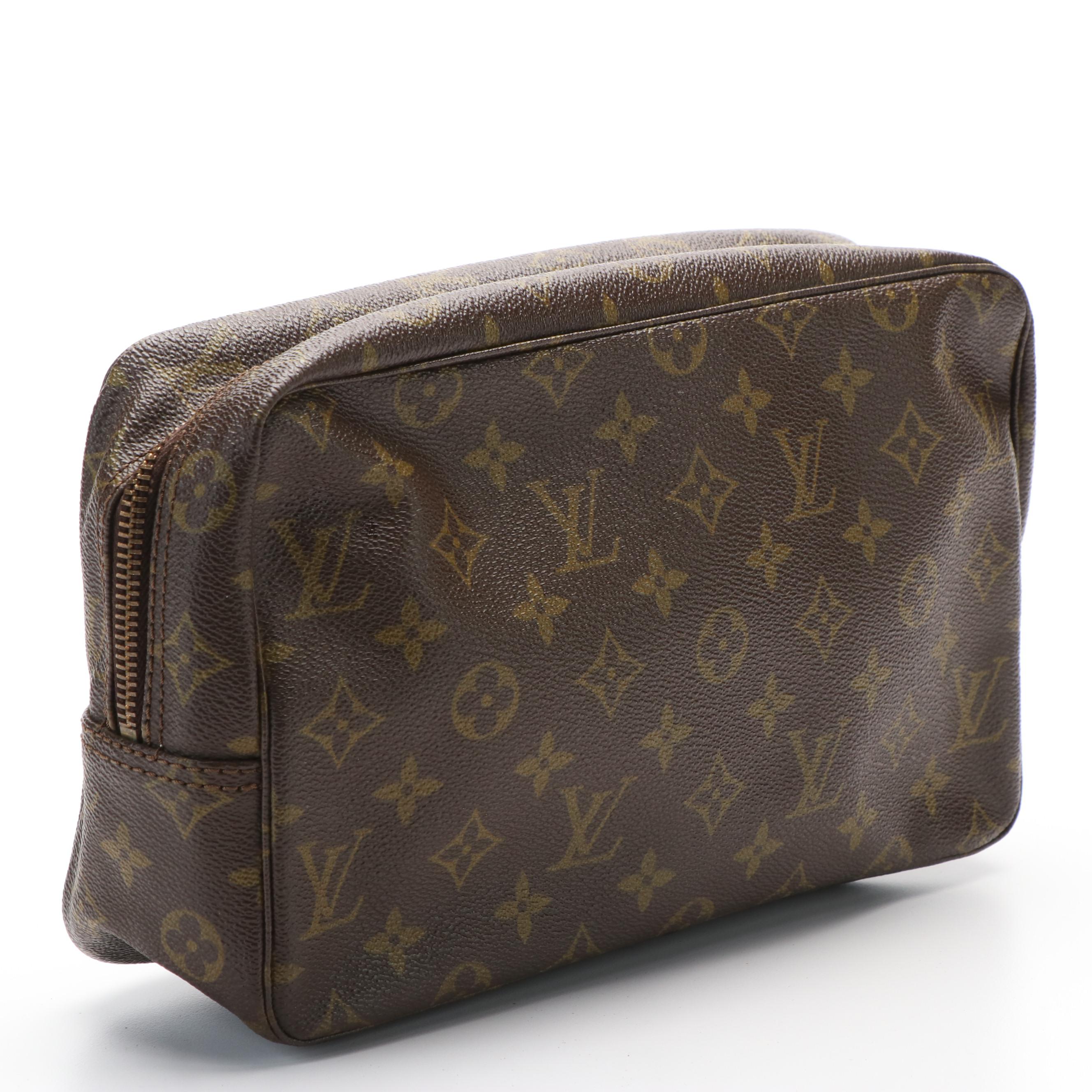Louis Vuitton Monogram Trousse Toilette 28 Canvas Accessories Bag