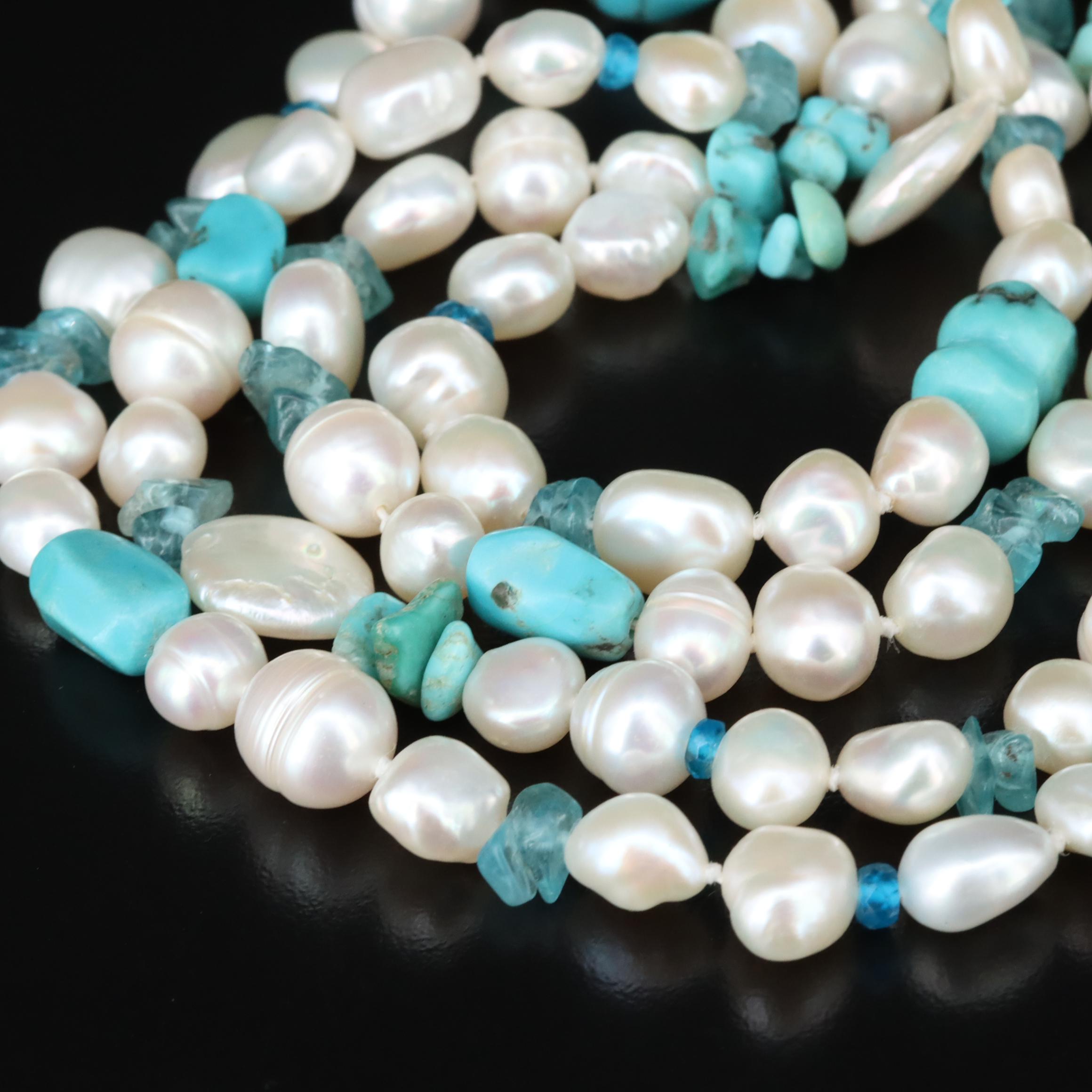 Necklaces and Bracelets Including Rose Quartz, Rhodochrosite and Amethyst