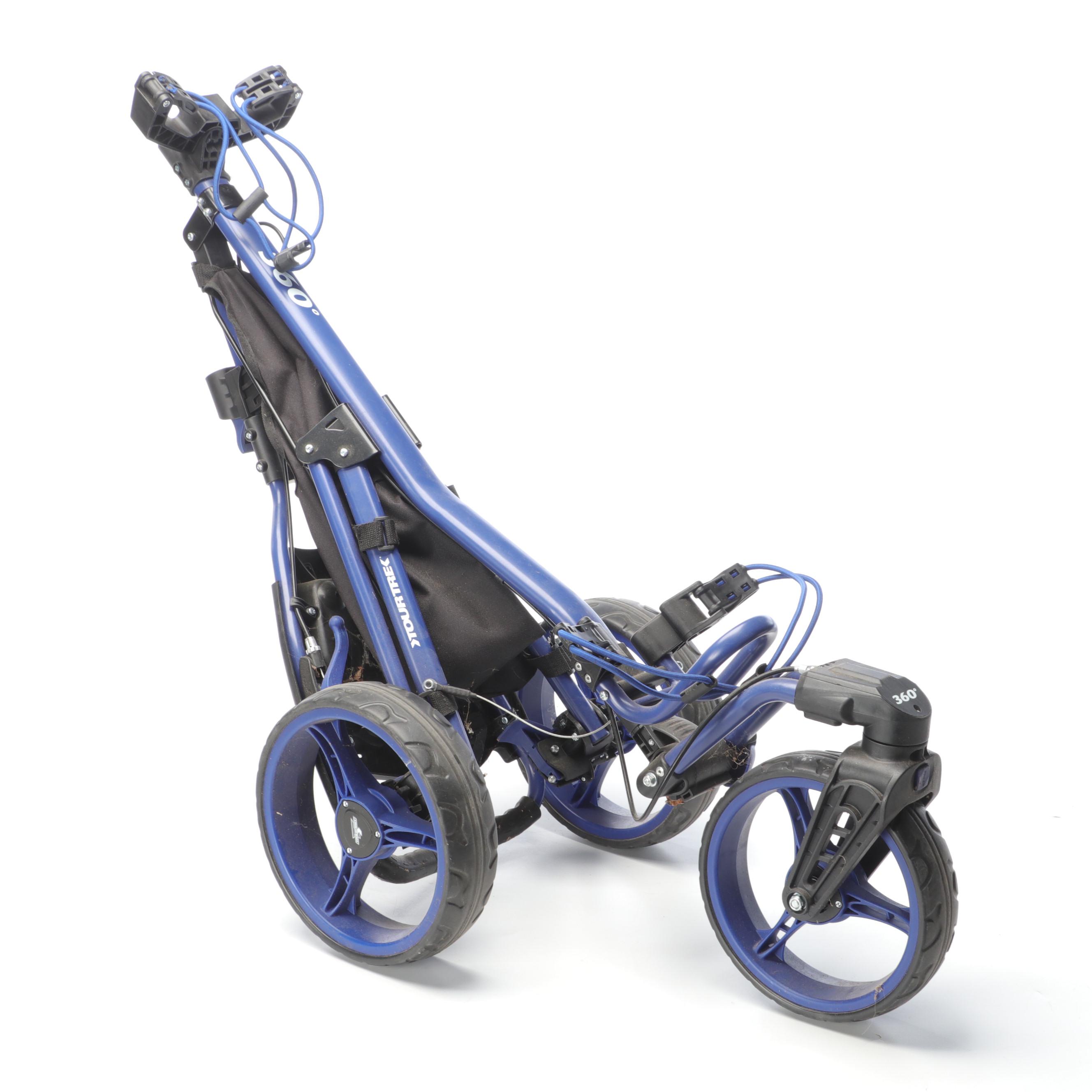 Tour Trek Golf Bag Three-Wheel Caddy