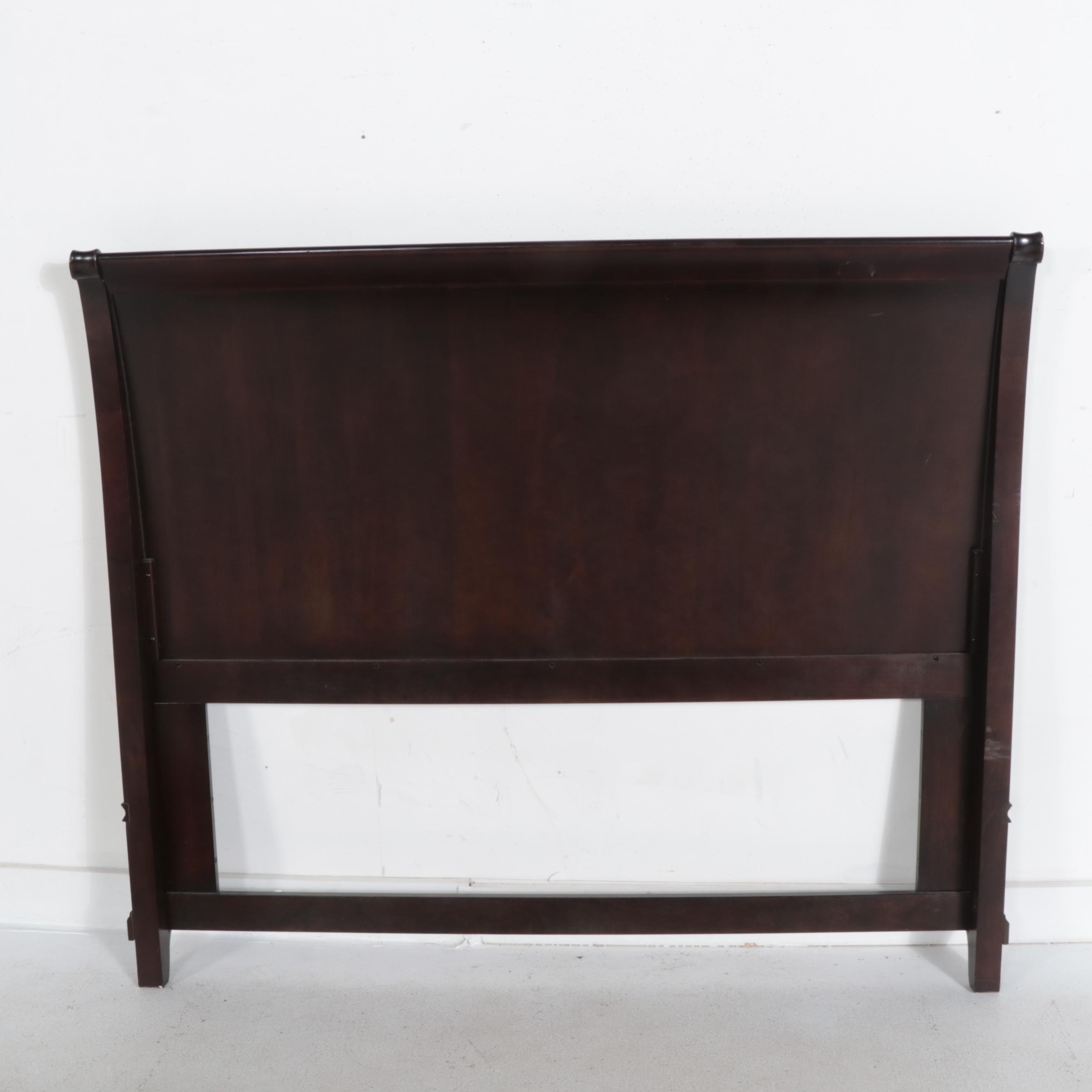 Thomasville Studio 455 Regency Style Mahogany Finish Bed Frame