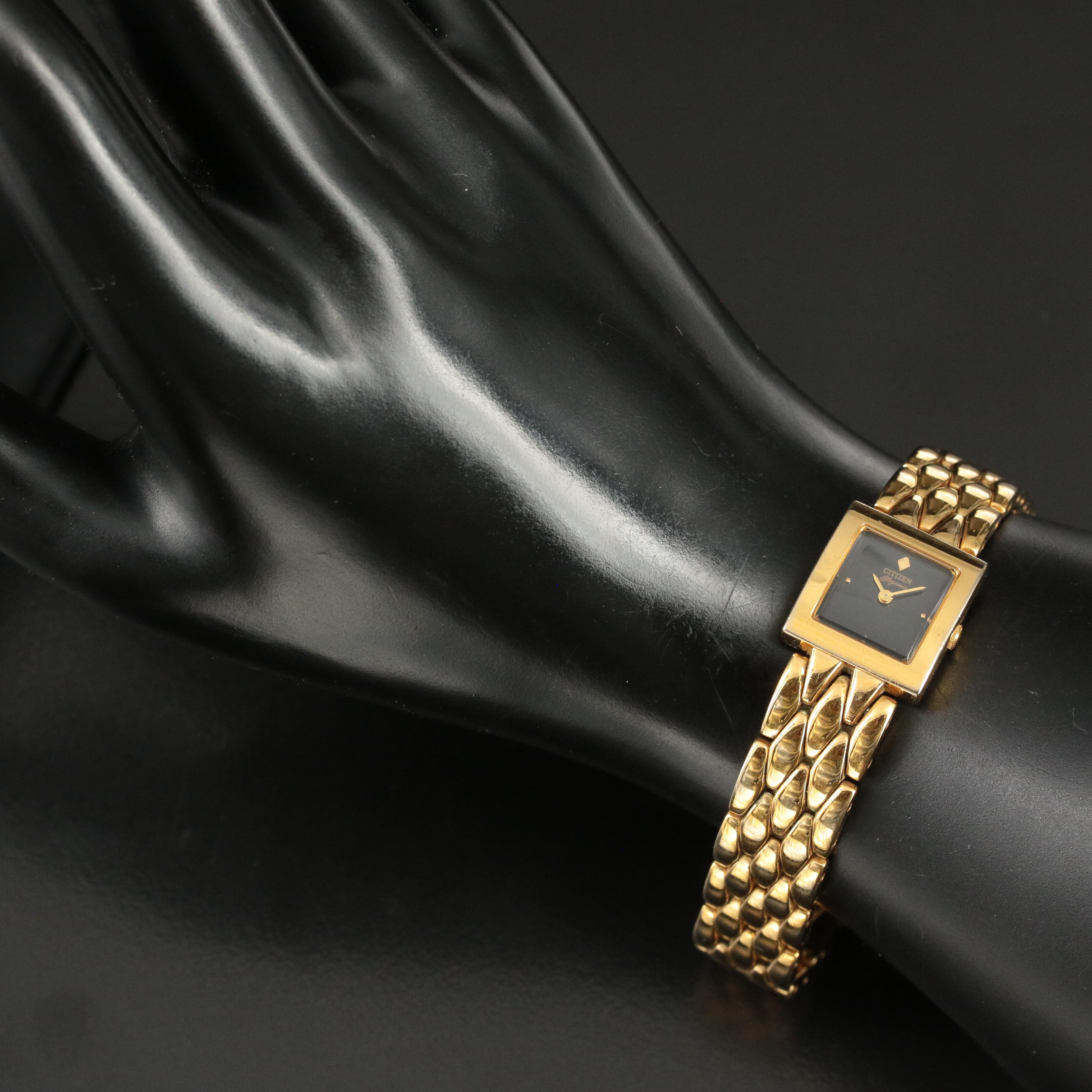 Citizen Elegance Quartz Gold-Tone Watch