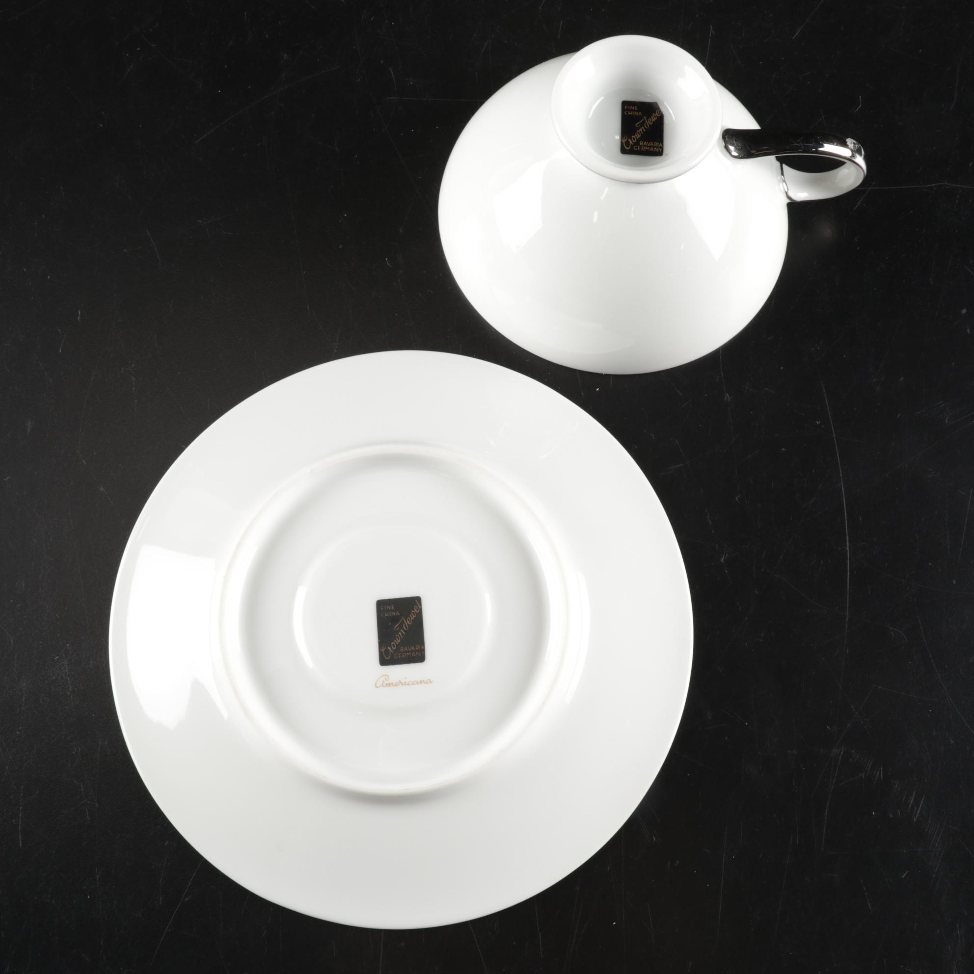 Crown Jewel "Americana" Porcelain Dinnerware