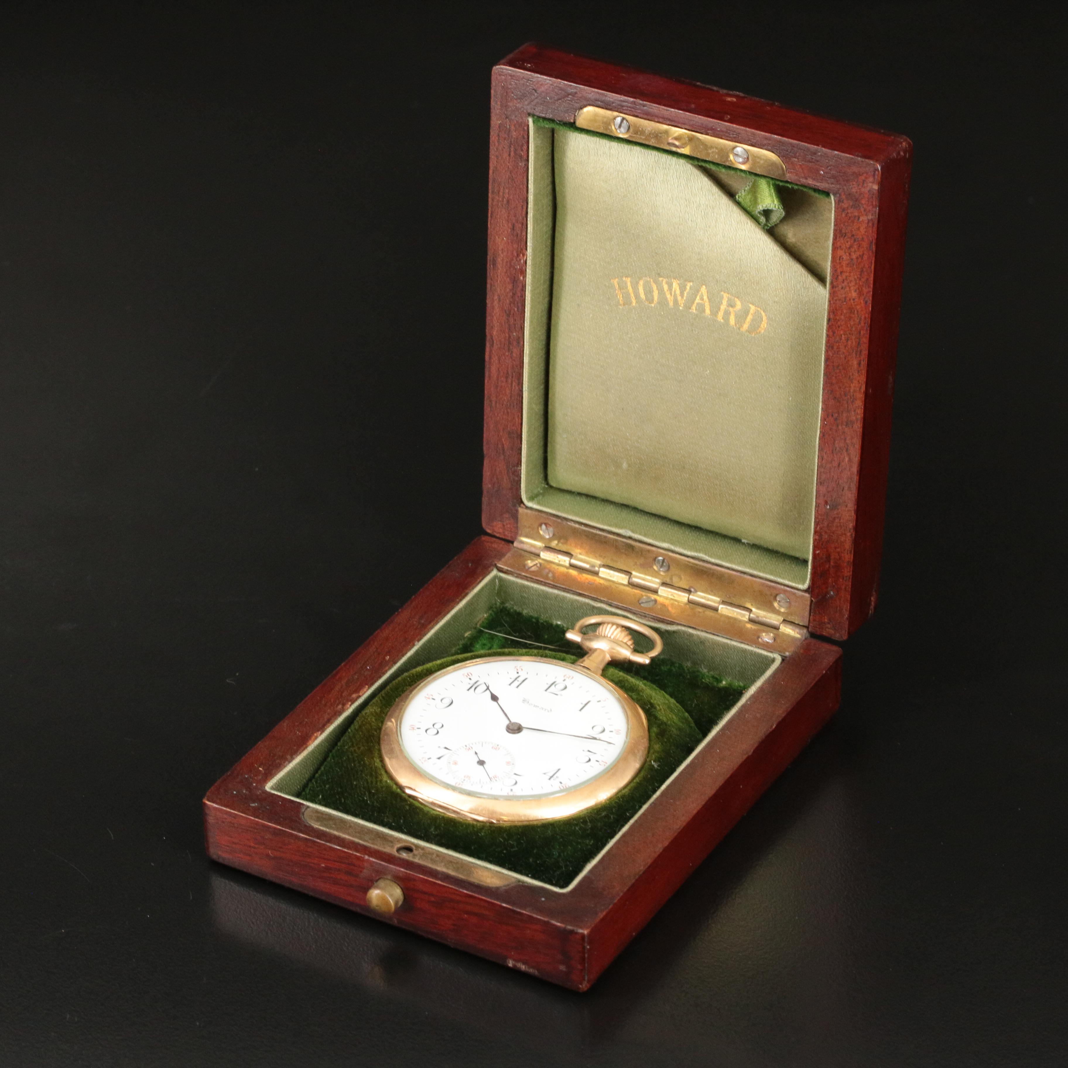 Circa 1908 E. Howard Watch Co. Gold-Filled Presentation Pocket Watch