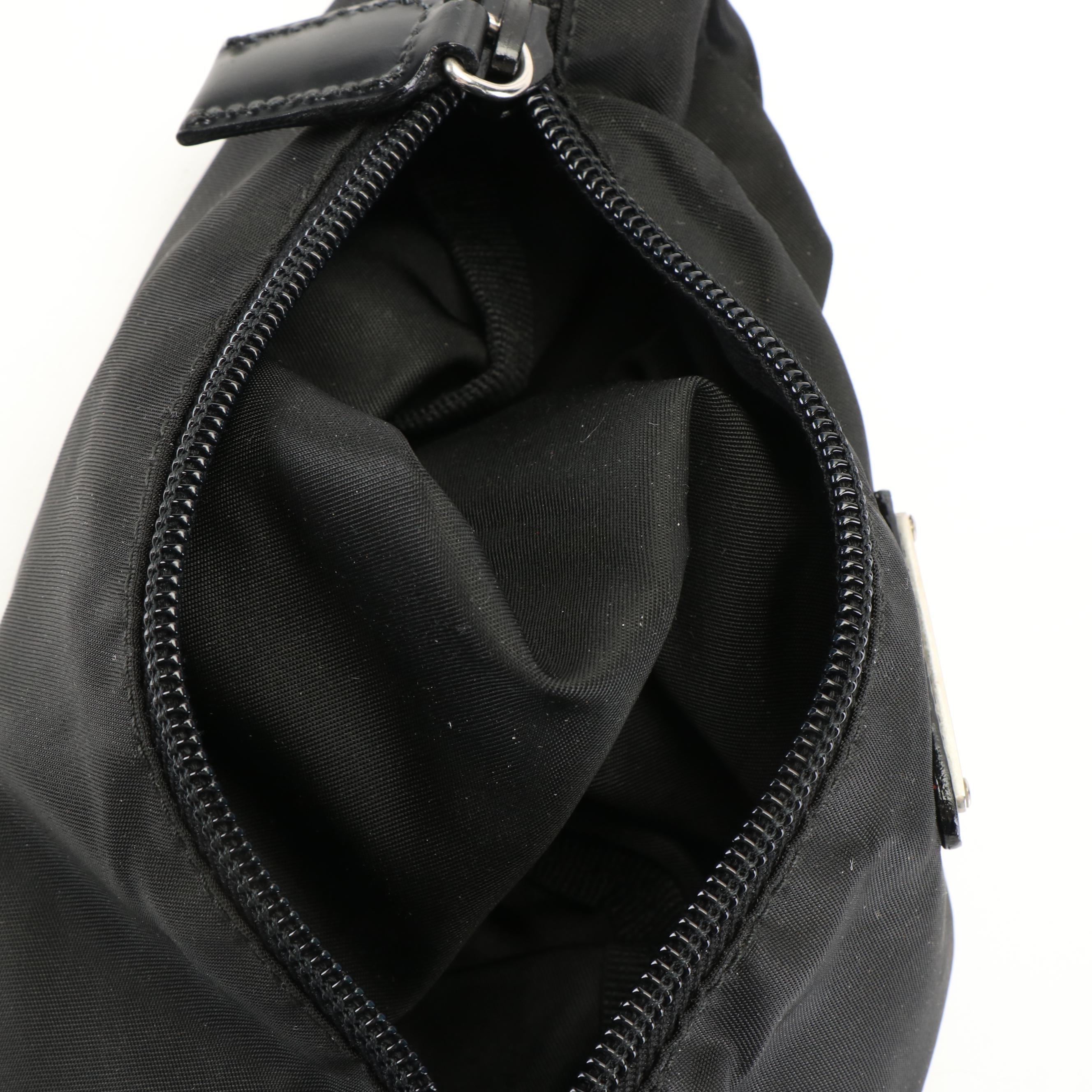 Prada Tessuto Nylon Zippered Accessories Pouch