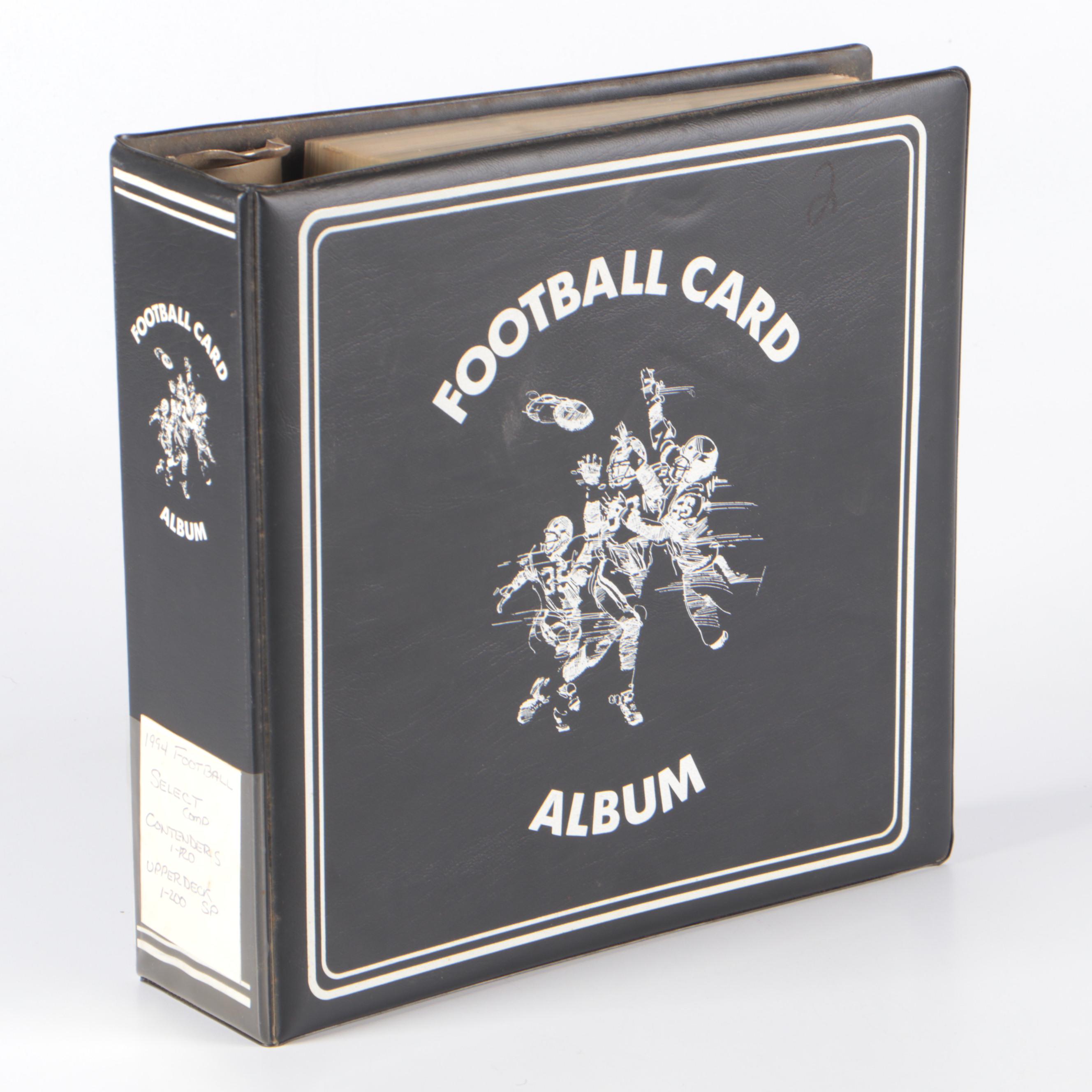 Cincinnati Bengals Signed with Other Football Cards, Late 20th Century