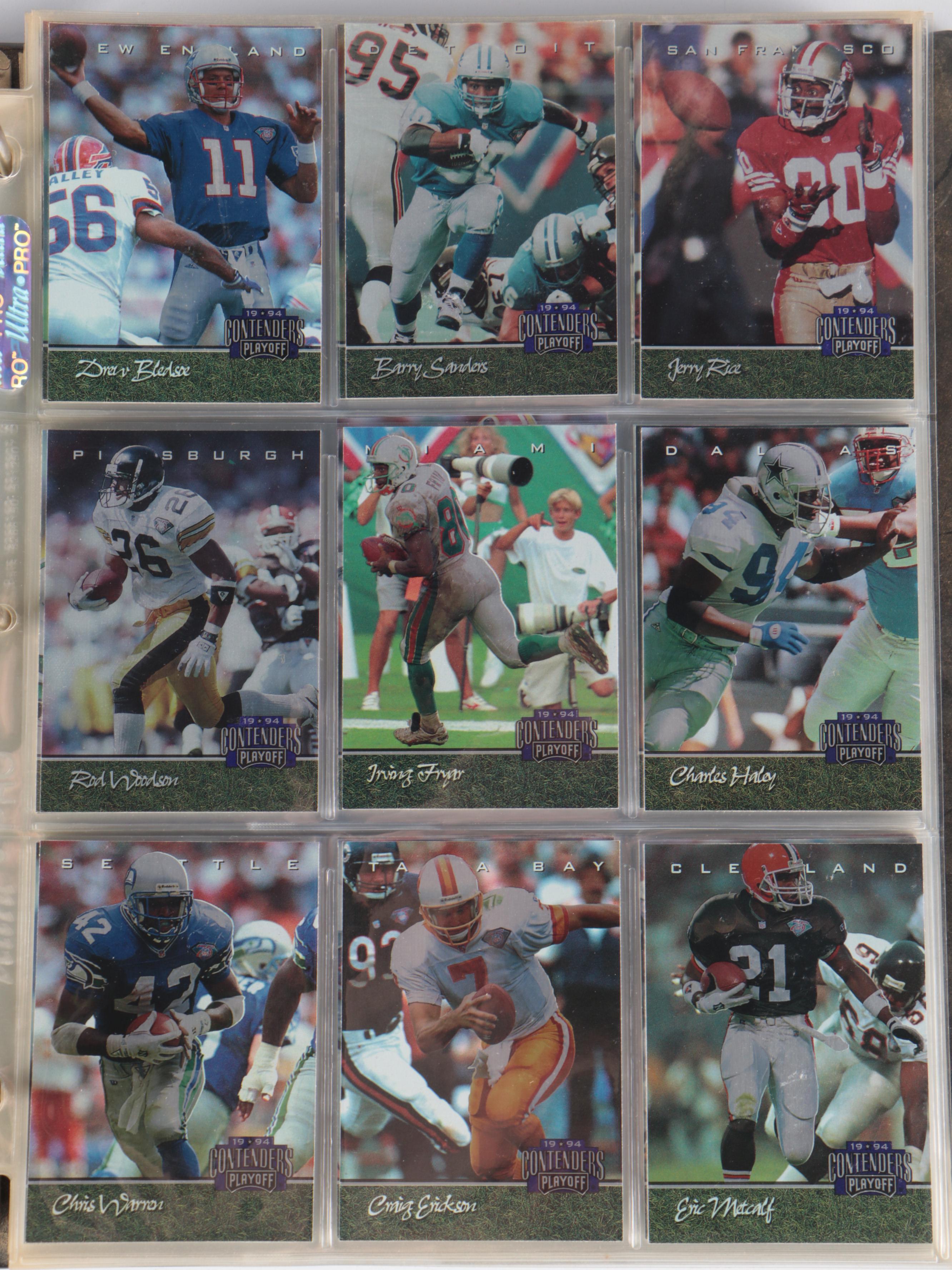 Cincinnati Bengals Signed with Other Football Cards, Late 20th Century