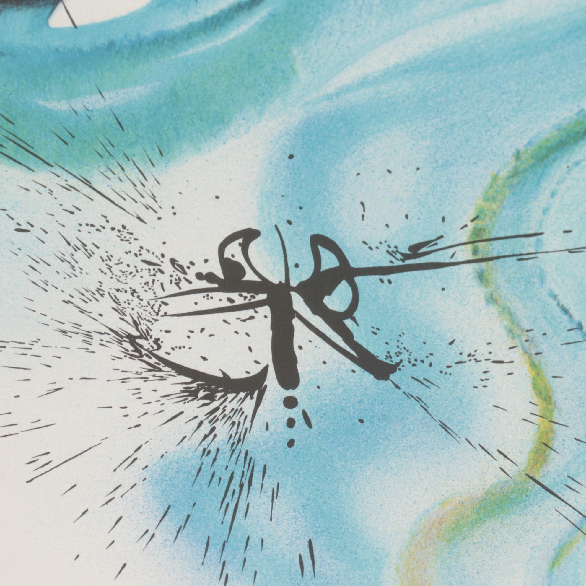 Salvador Dalí Color Lithograph "The Pool of Tears," 1969