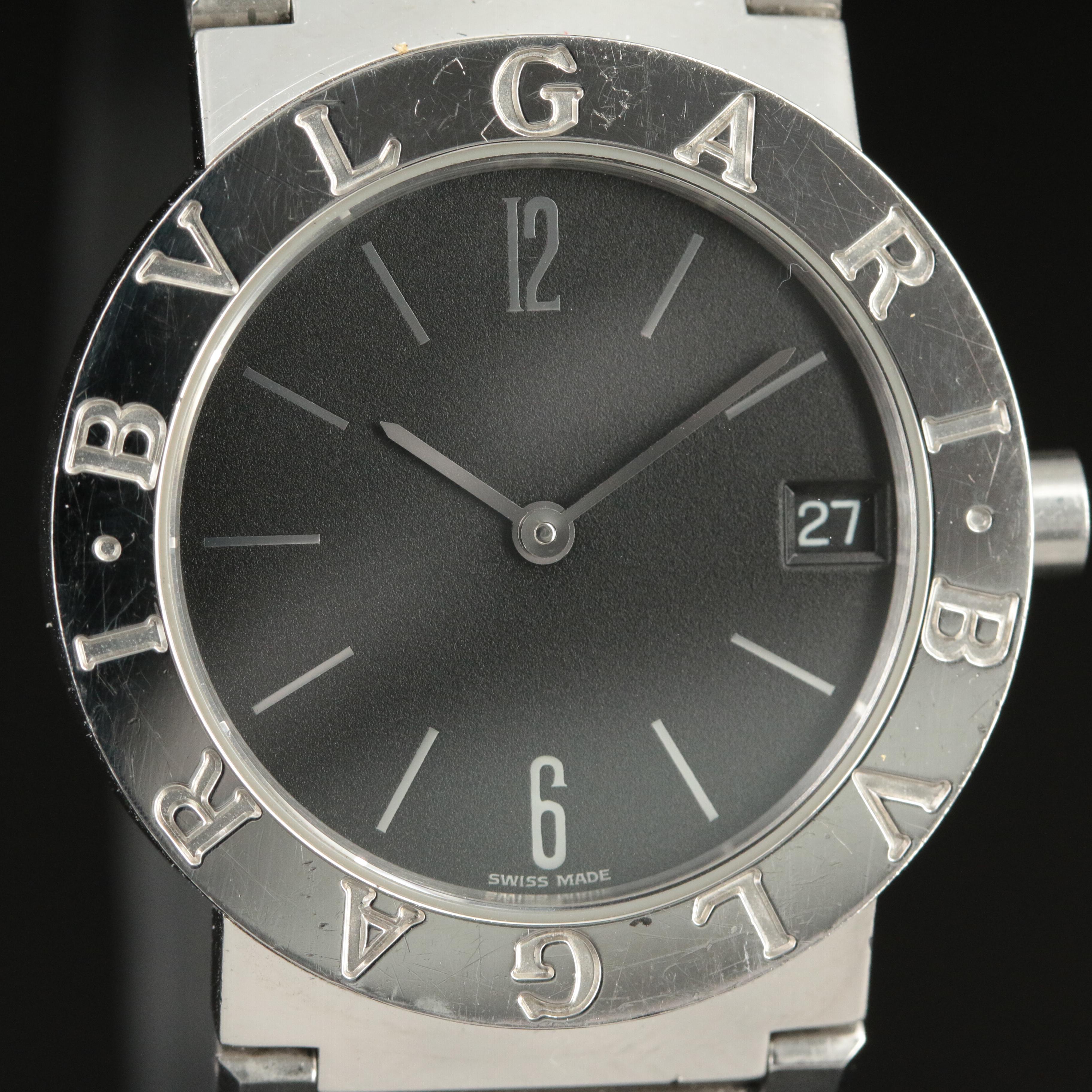BVLGARI Stainless Steel Quartz Watch