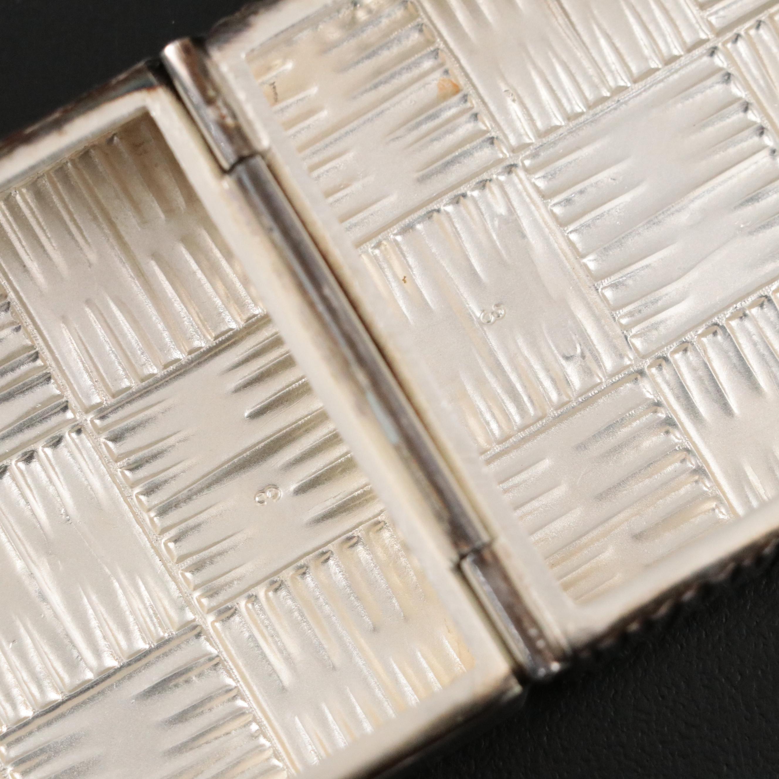 Camusso Peruvian Sterling Silver Box