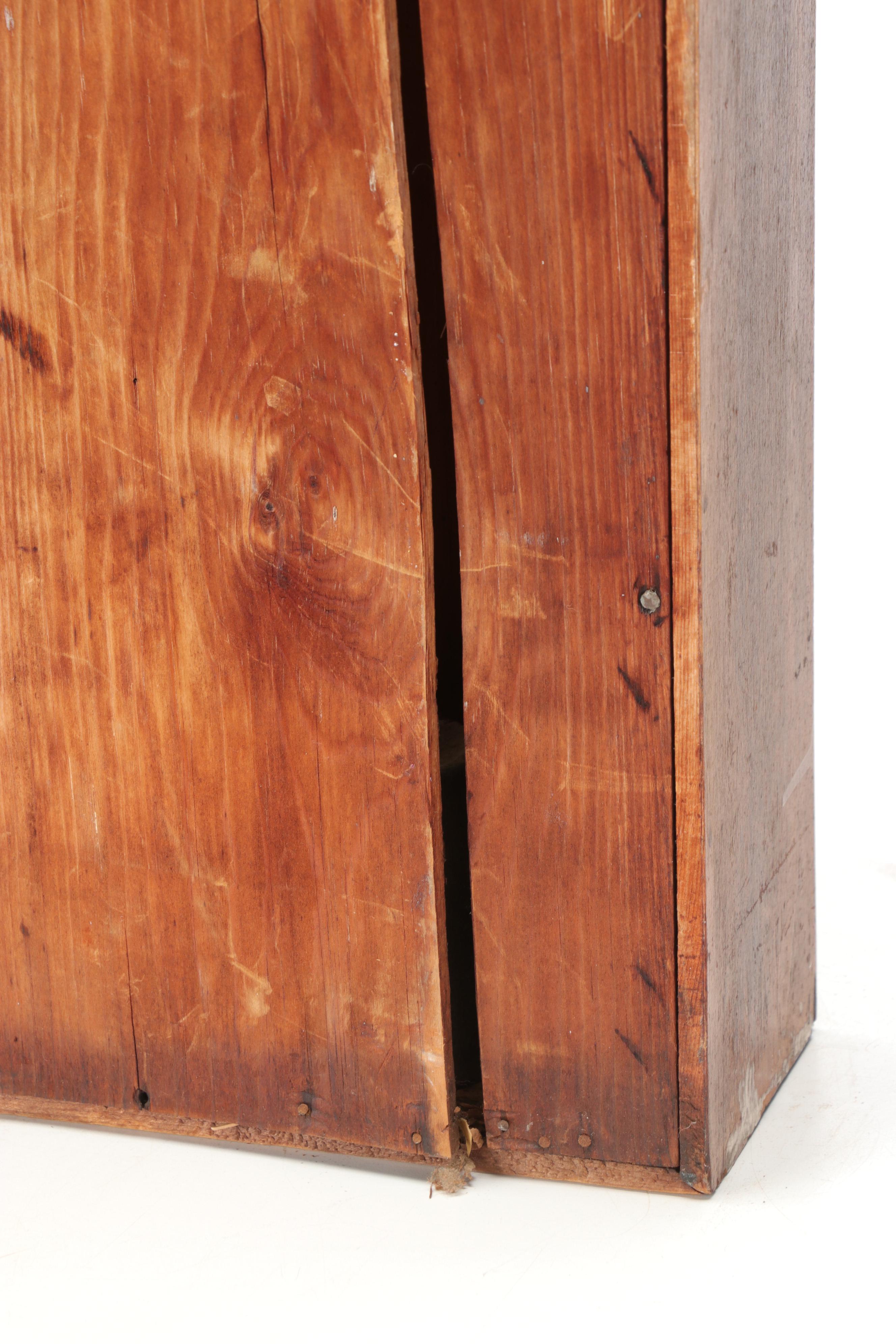 Forestville Clock Co. Mahogany Ogee Frame Wall Clock, Late 19th Century