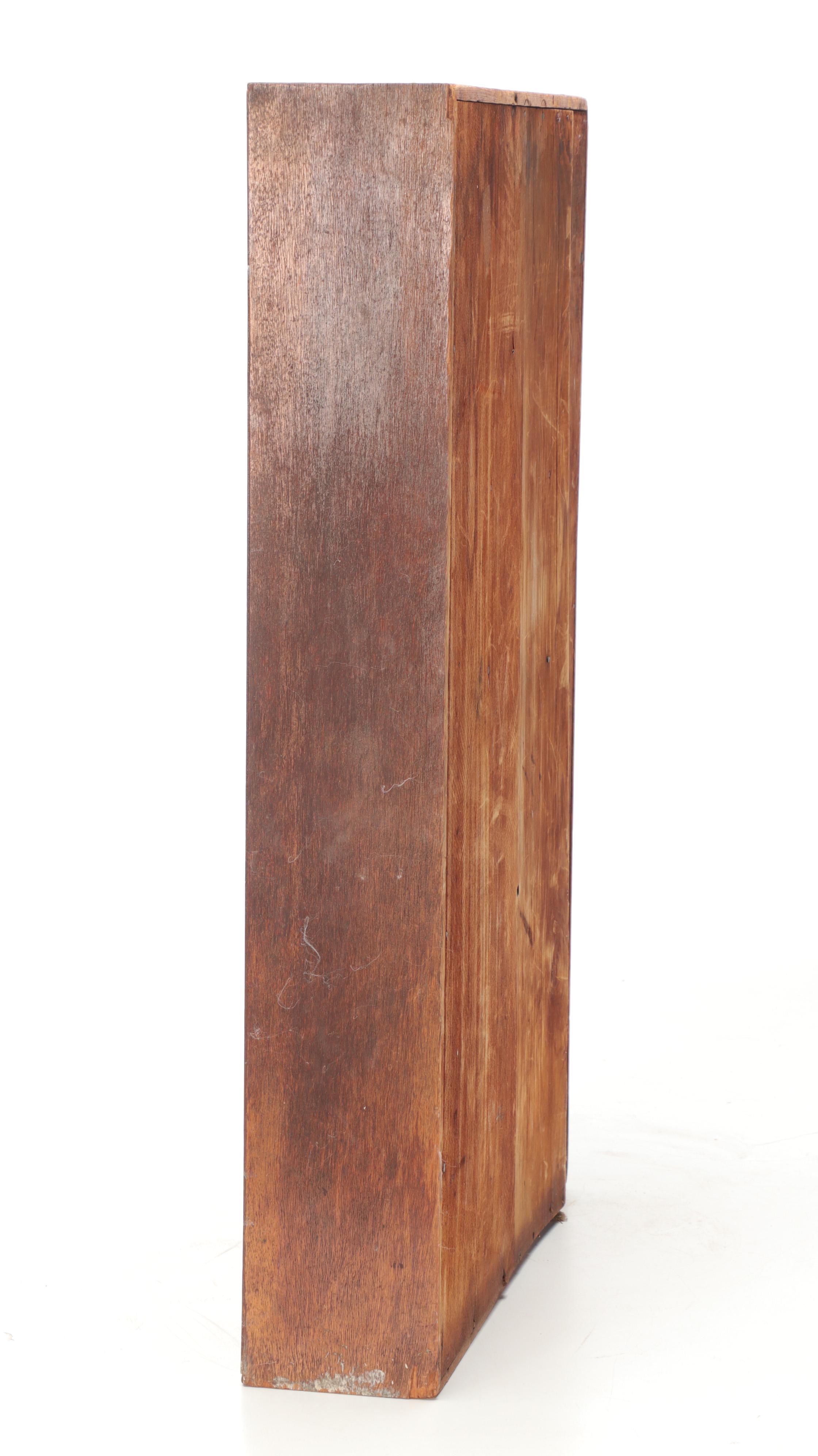 Forestville Clock Co. Mahogany Ogee Frame Wall Clock, Late 19th Century