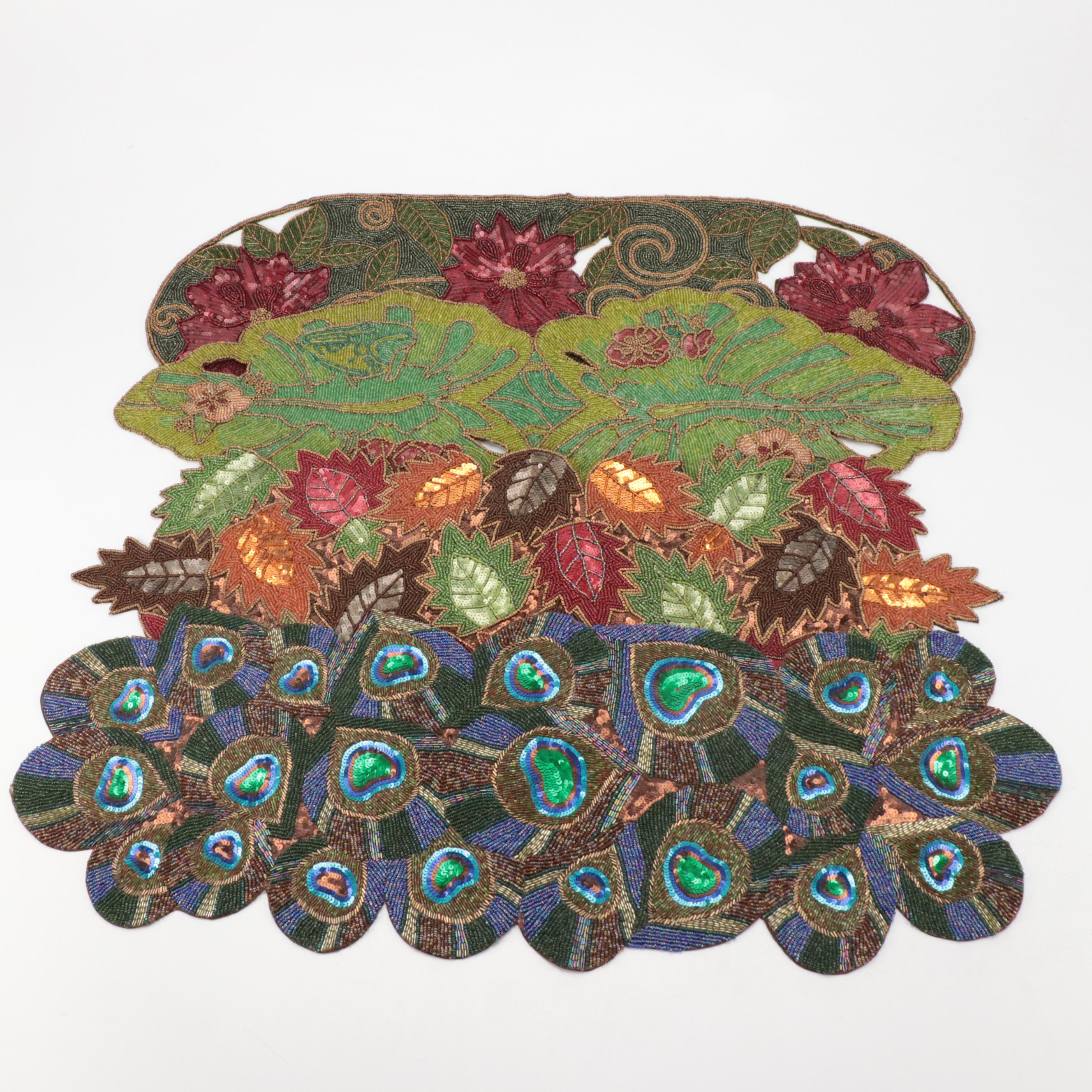 Pier 1 and Other Beaded Table Runners