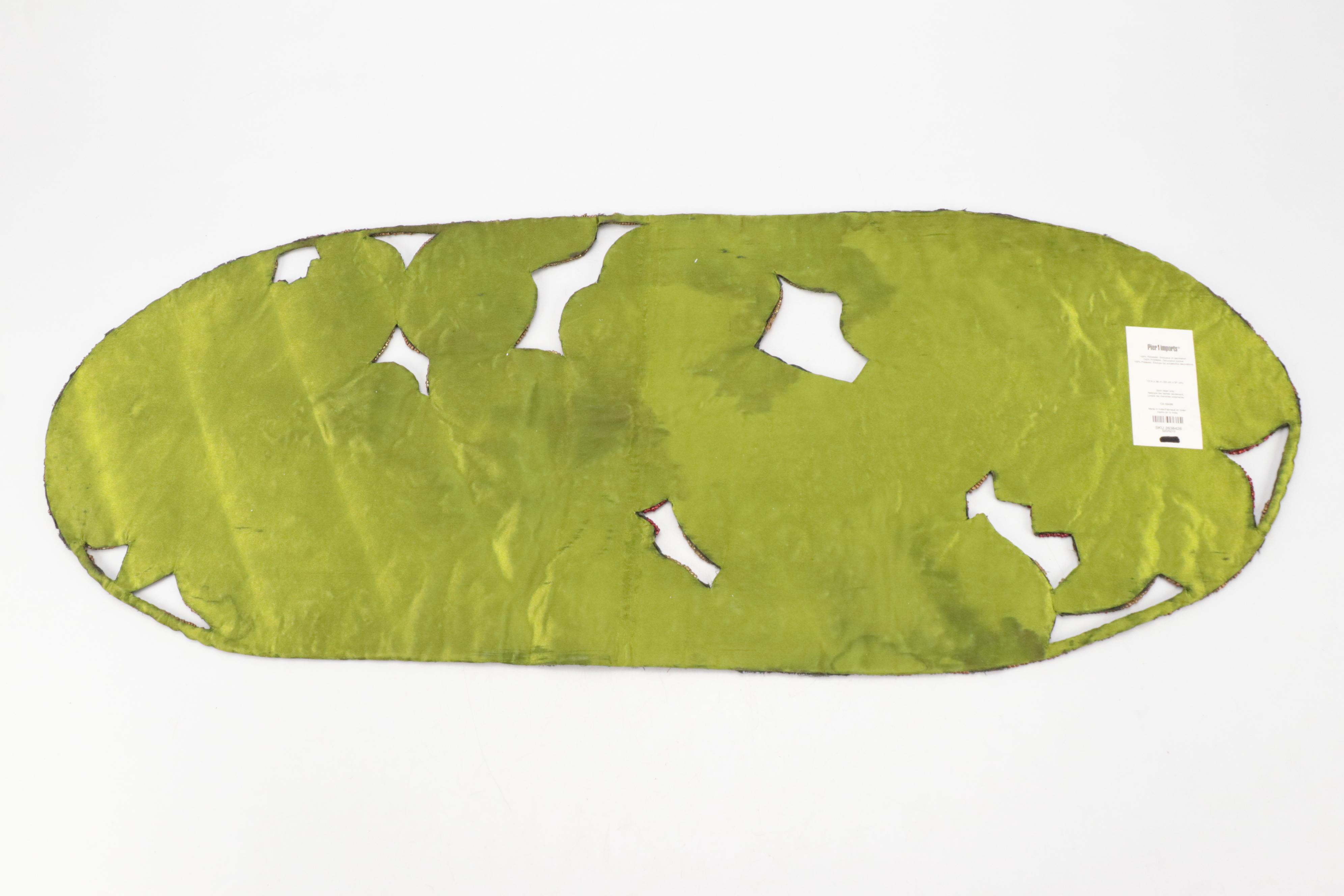 Pier 1 and Other Beaded Table Runners