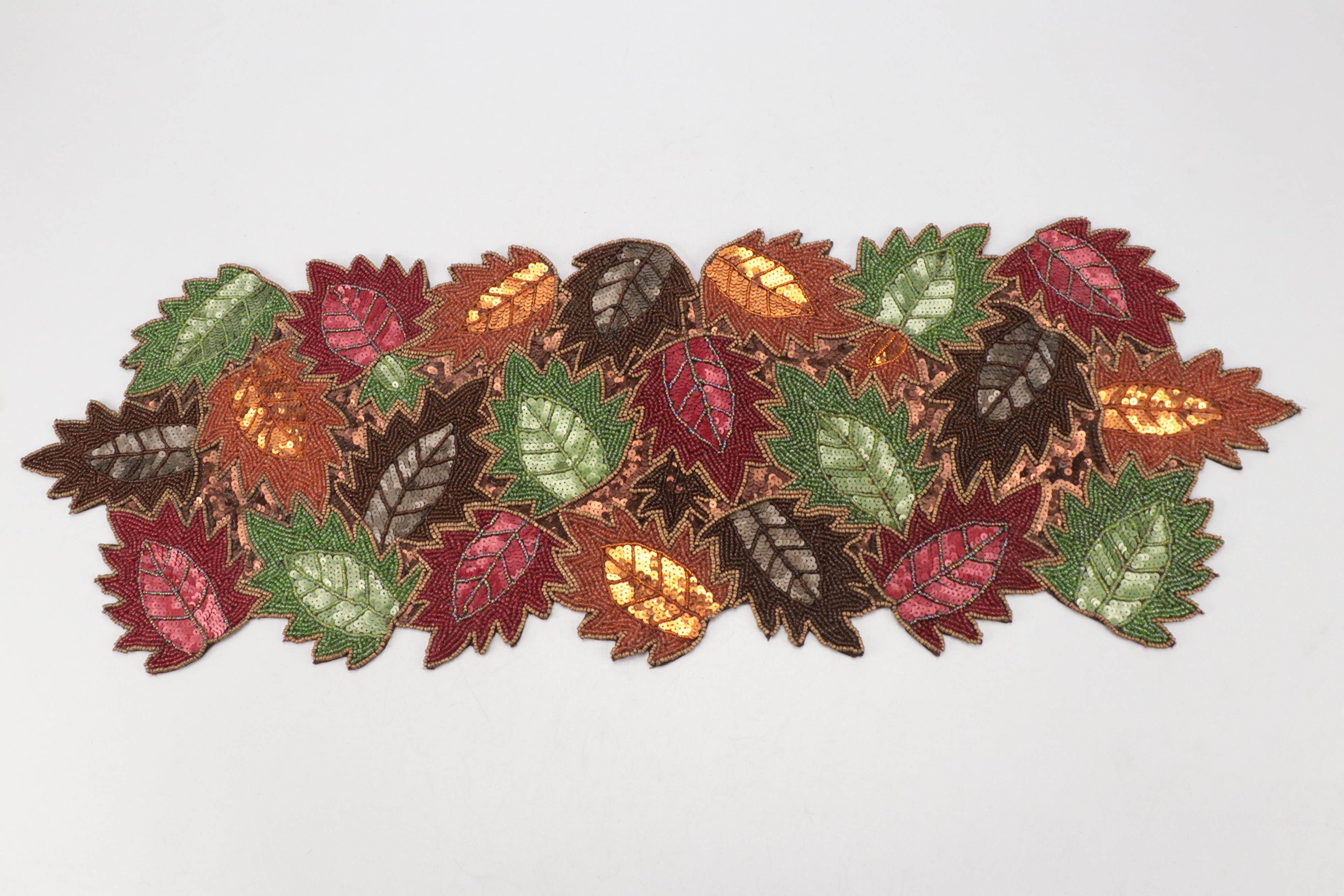 Pier 1 and Other Beaded Table Runners