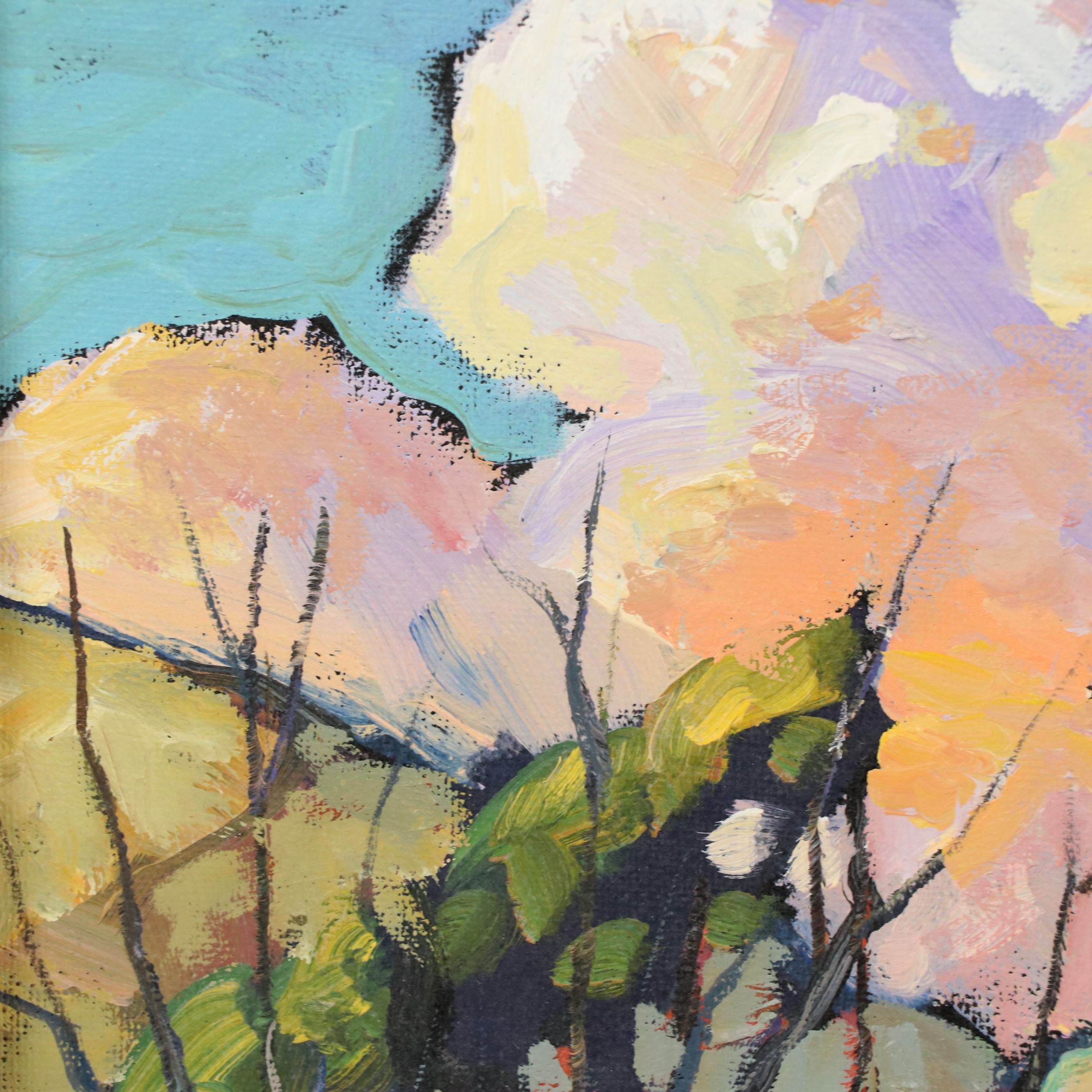 William Hawkins Landscape Oil Painting