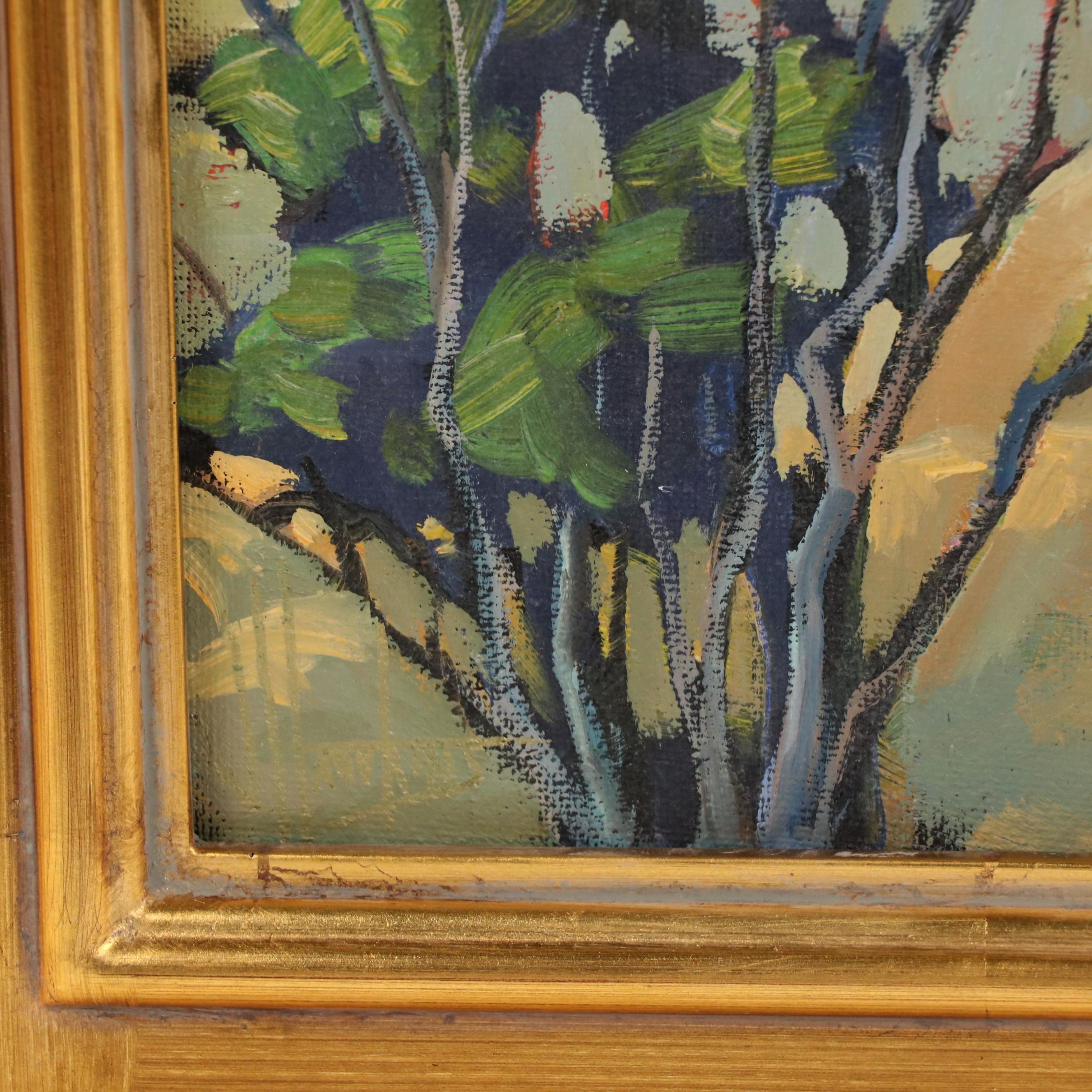 William Hawkins Landscape Oil Painting