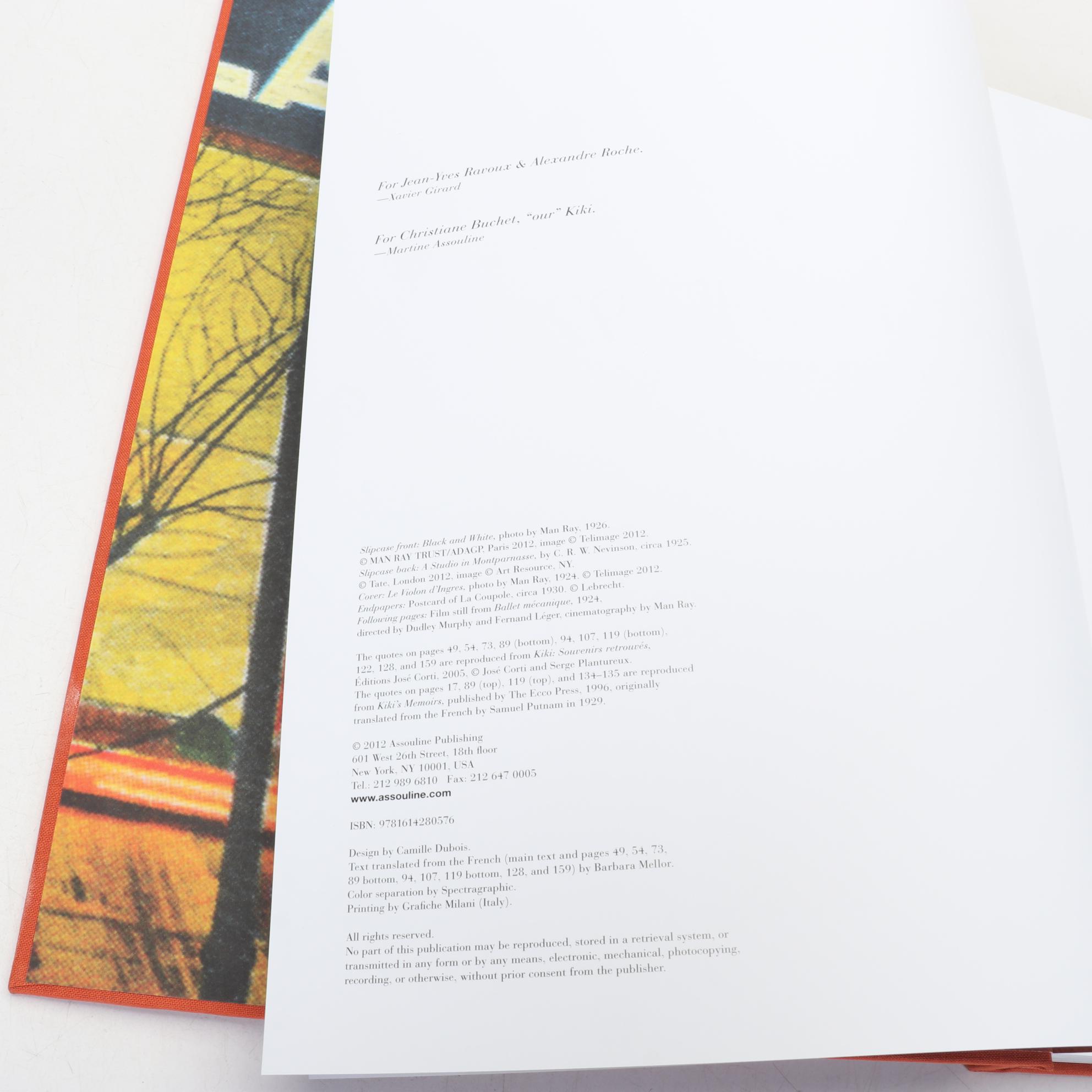 "Paris in the 1920s with Kiki de Montparnasse" by Xavier Girard, 2012