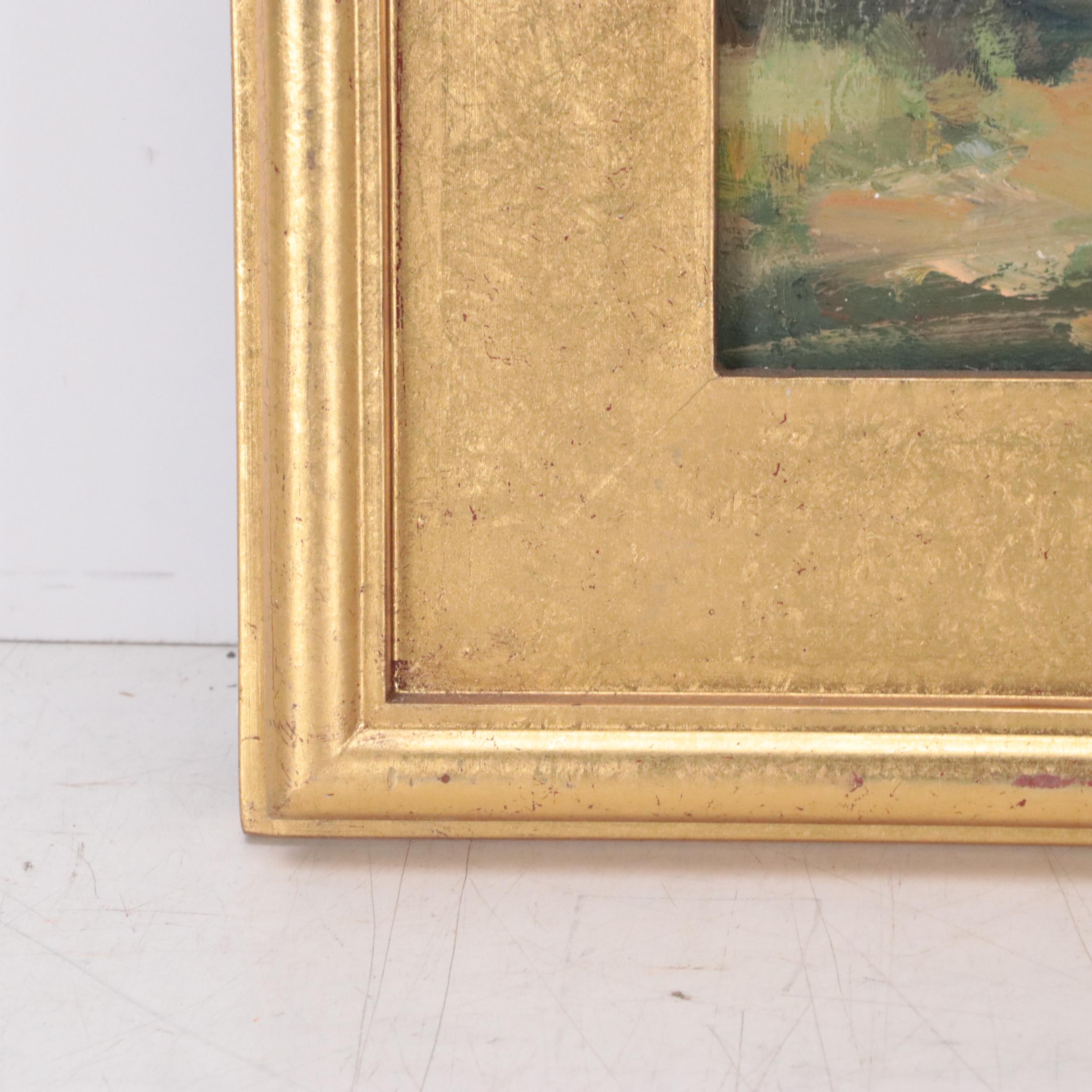 Alla Prima Landscape Oil Painting, 21st Century