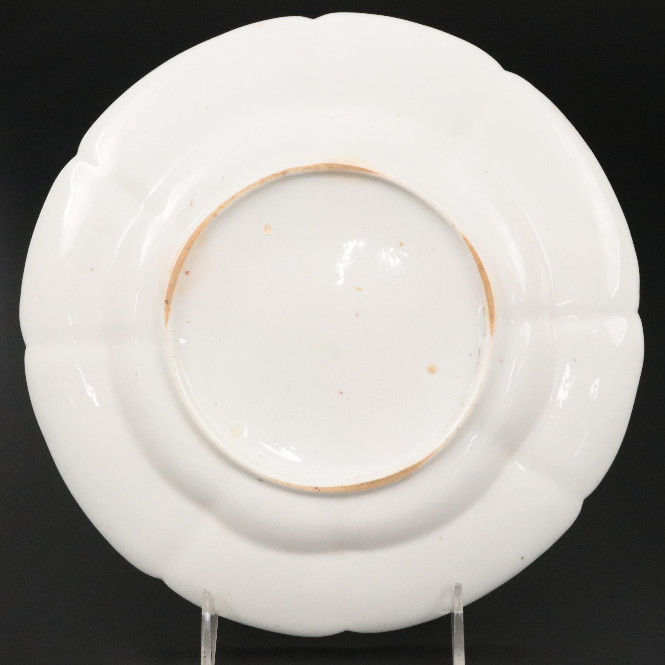 Meissen with Other European Porcelain Soup Plates and Luneville Style Leaf Dish