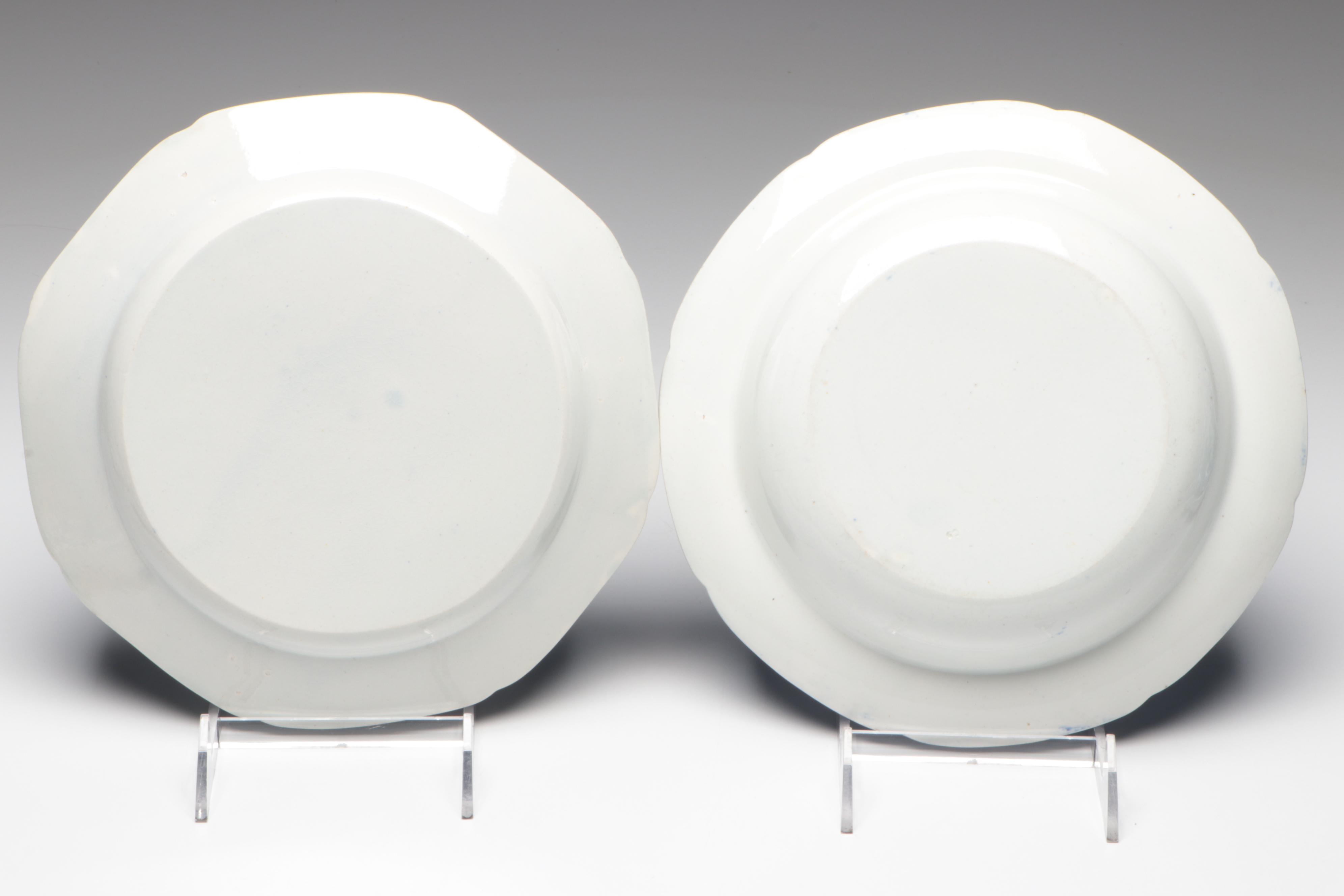 Spode Net Pattern with Other English Pearlware Tableware, Early 19th Century