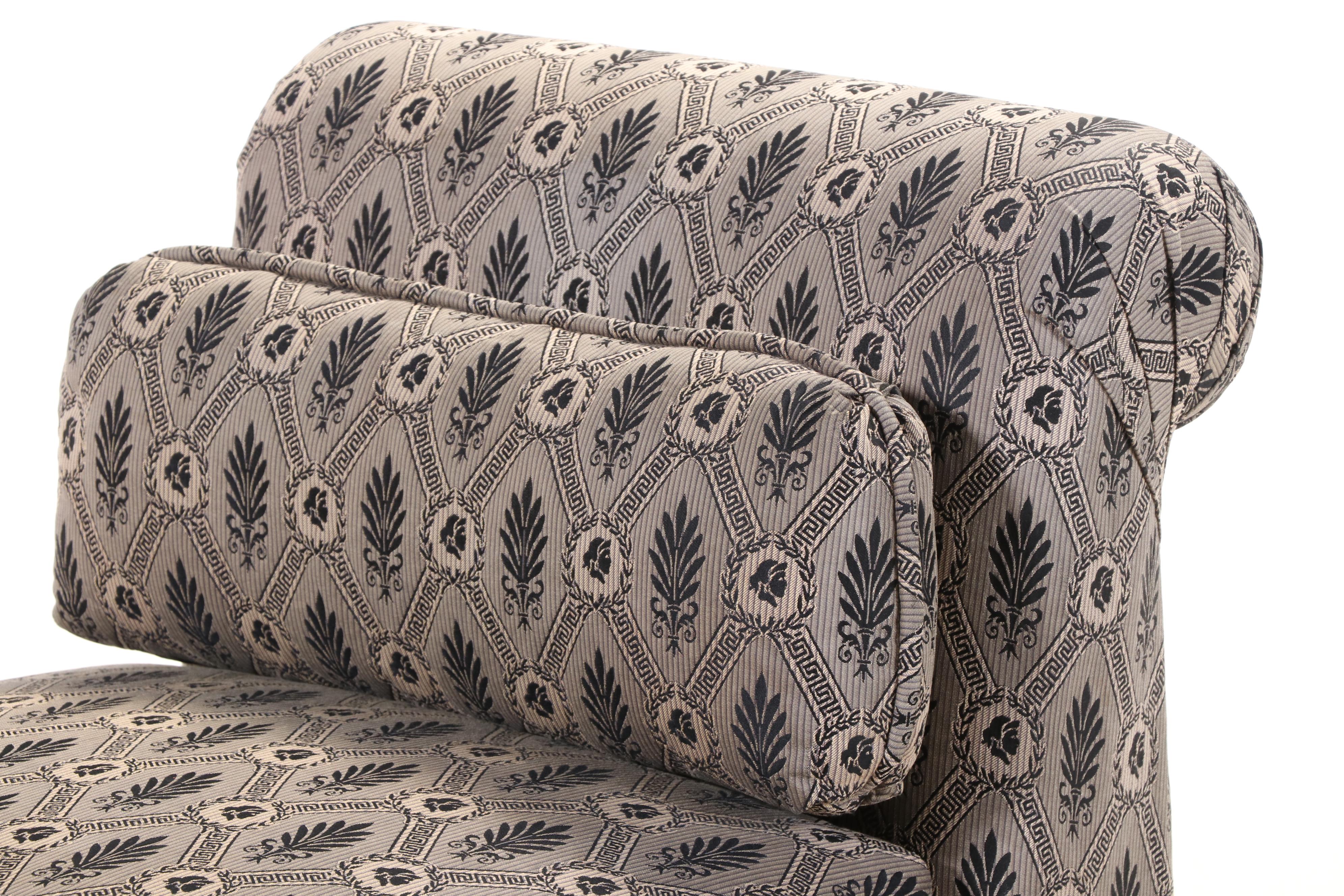 Custom-Upholstered Slipper Chair