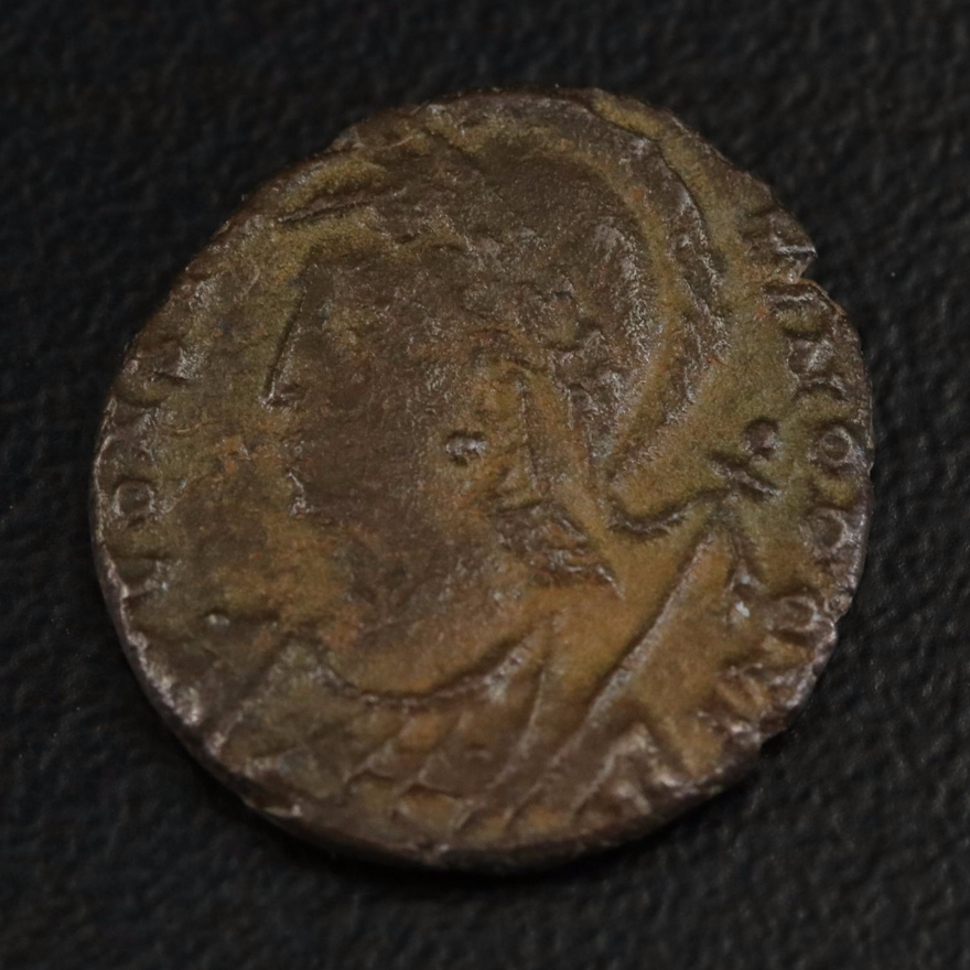 Ancient Roman Imperial "Urbs Roma" City Commemorative Coin, ca. 330 A.D.