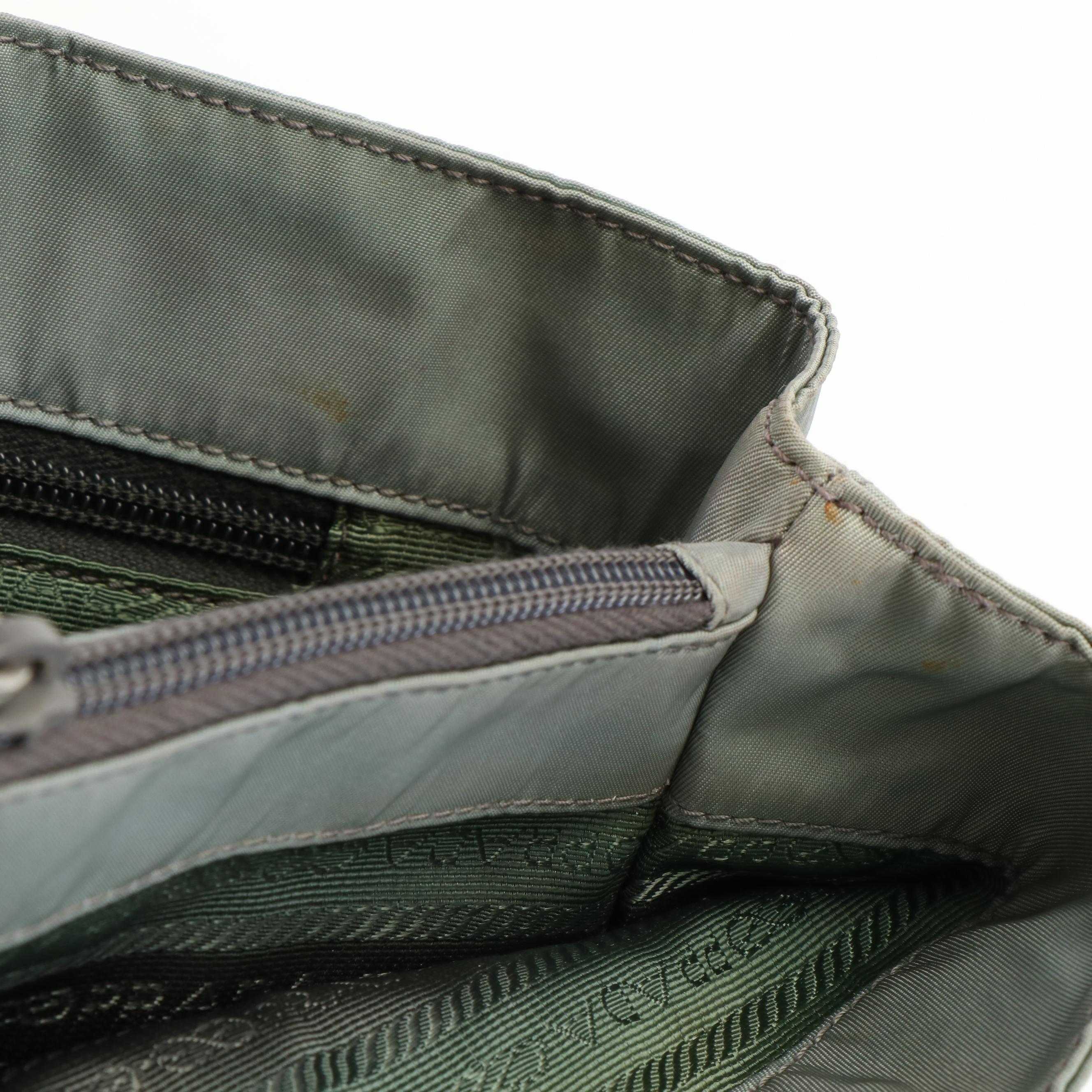 Prada Tote Bag in Gray Tessuto Nylon