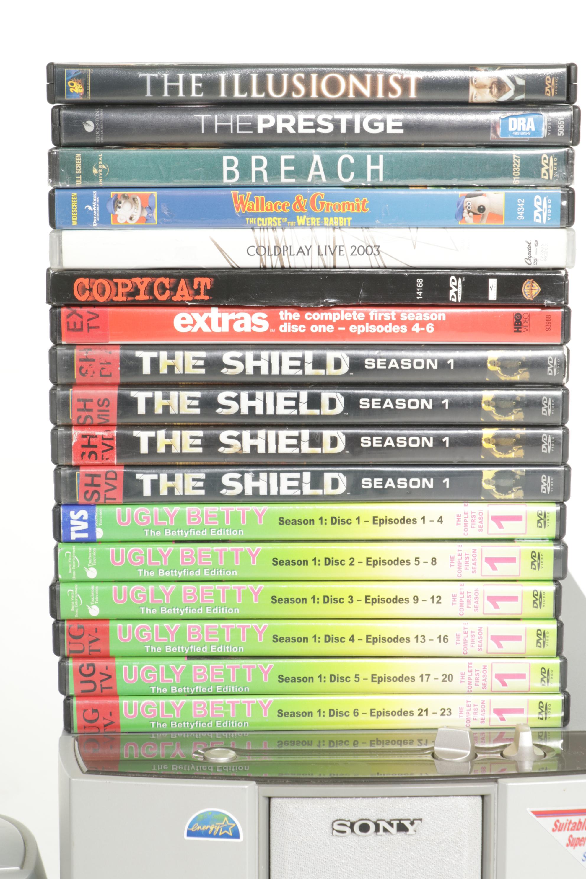 Sony Audio Video Receiver, DVD Player and Micro Satellite Speaker System