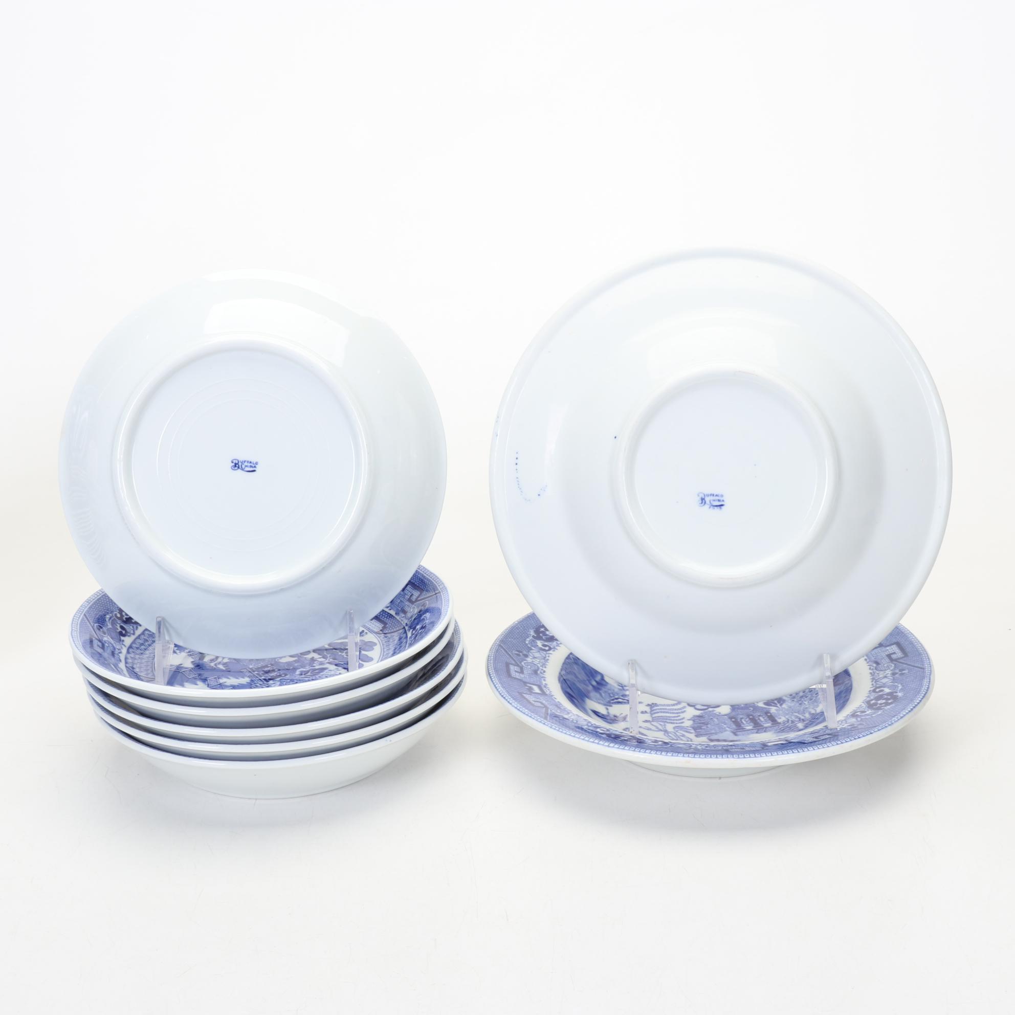 Buffalo China "Blue Willow" Dinnerware