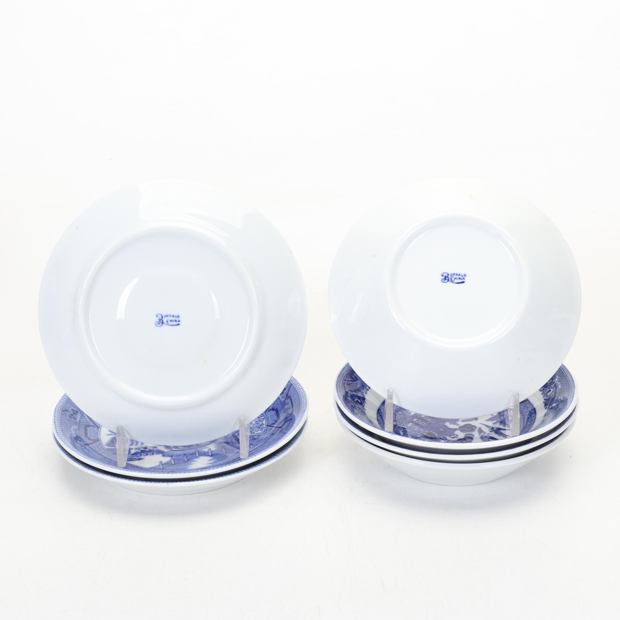 Buffalo China "Blue Willow" Dinnerware