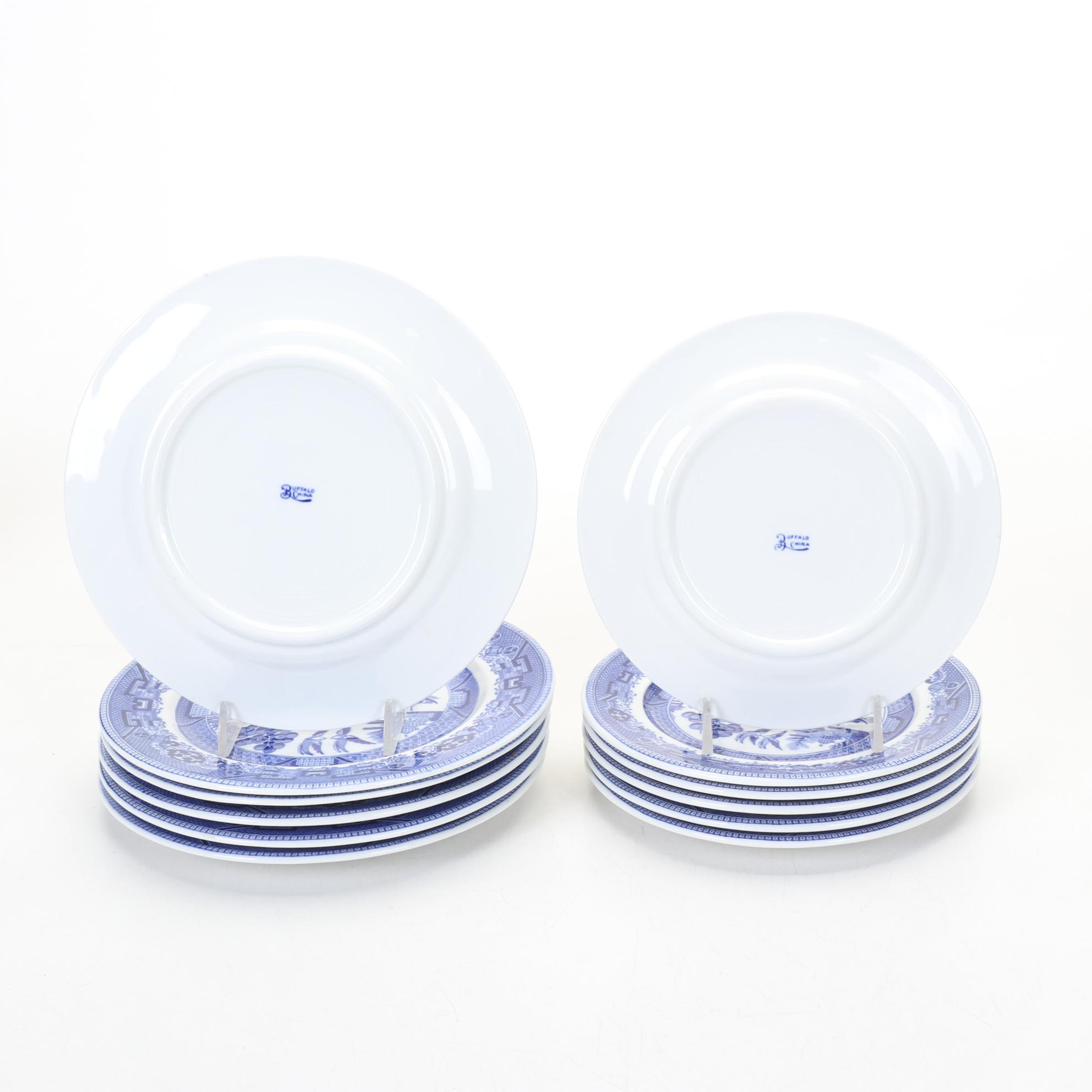 Buffalo China "Blue Willow" Dinnerware