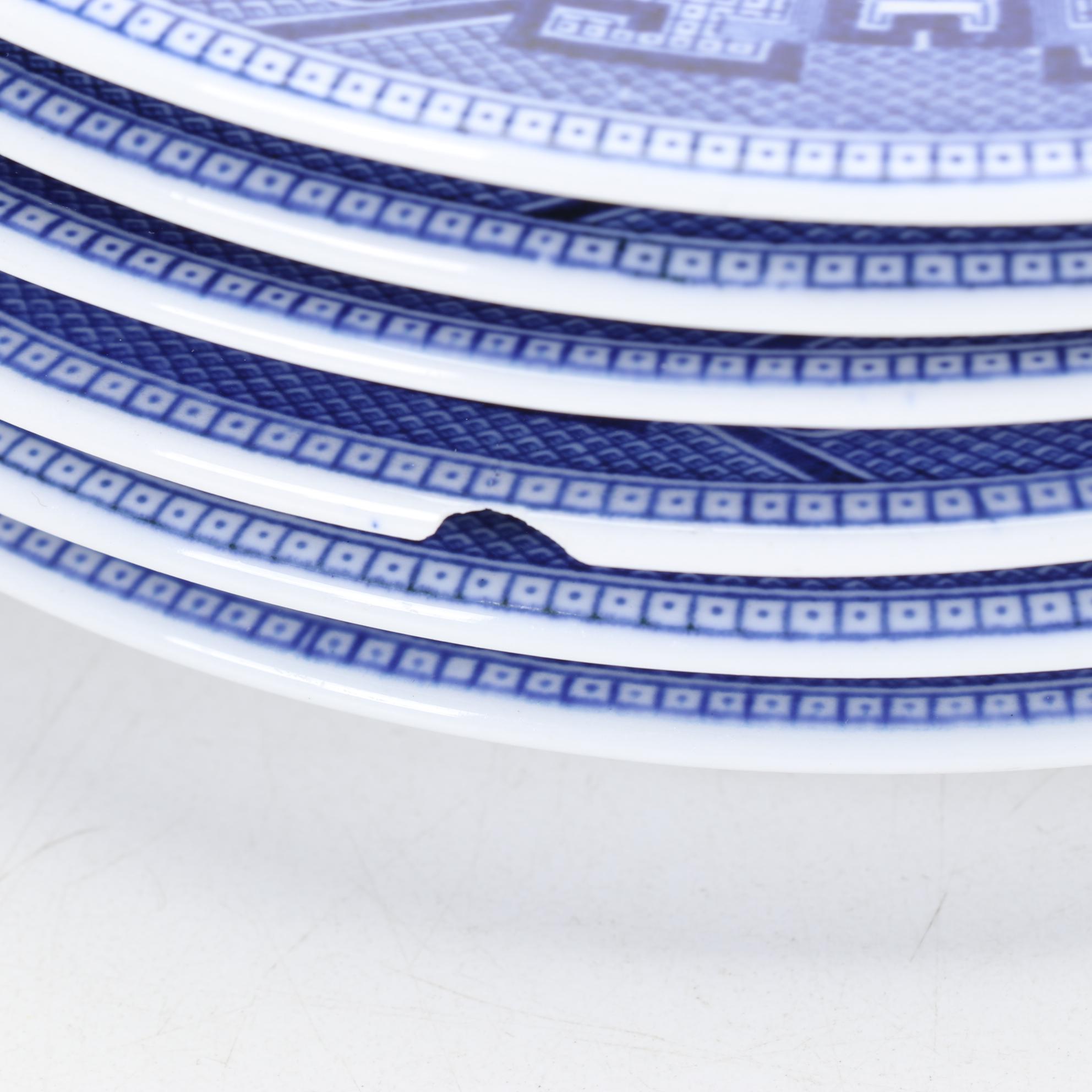 Buffalo China "Blue Willow" Dinnerware