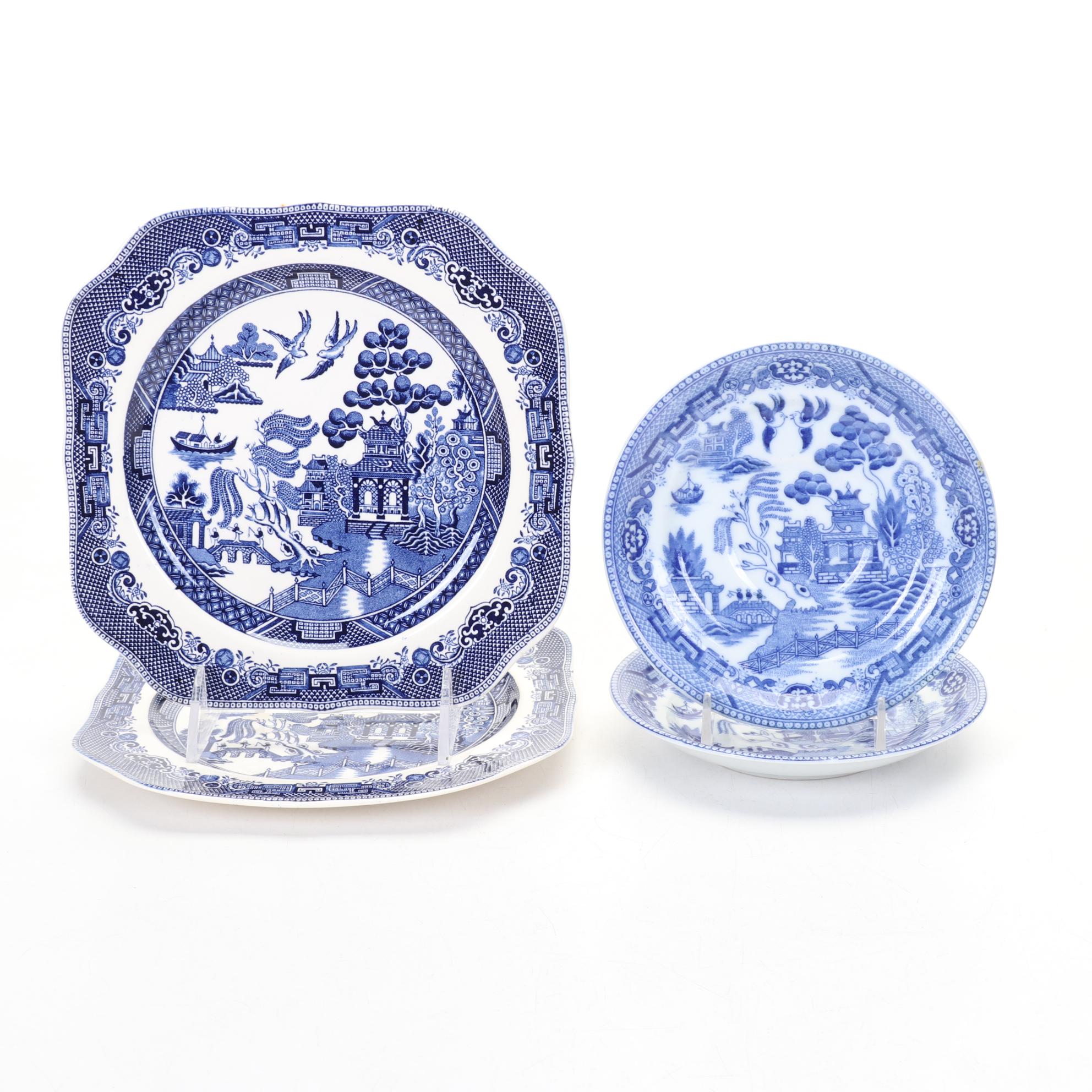 Buffalo China "Blue Willow" Dinnerware