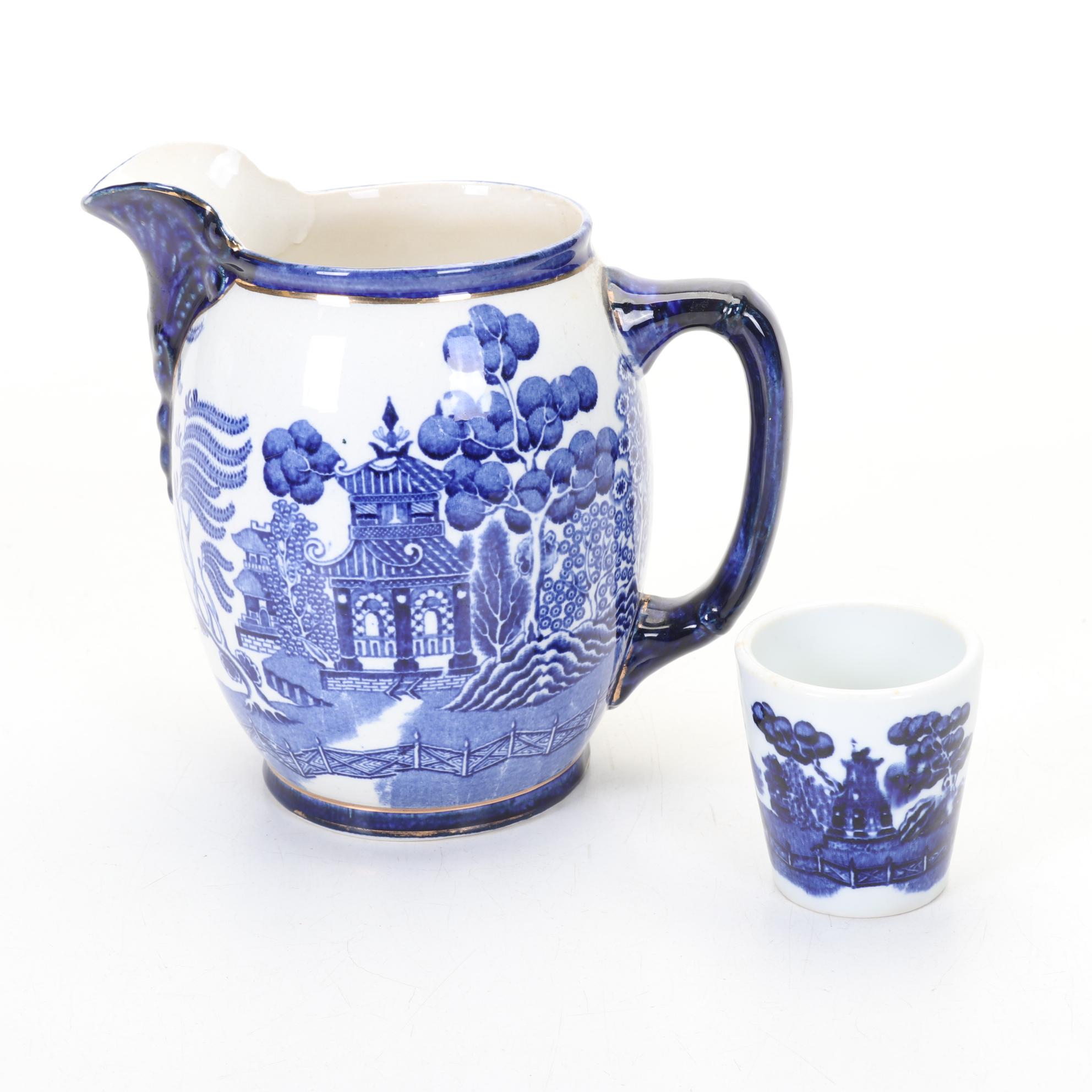 Buffalo China "Blue Willow" Dinnerware