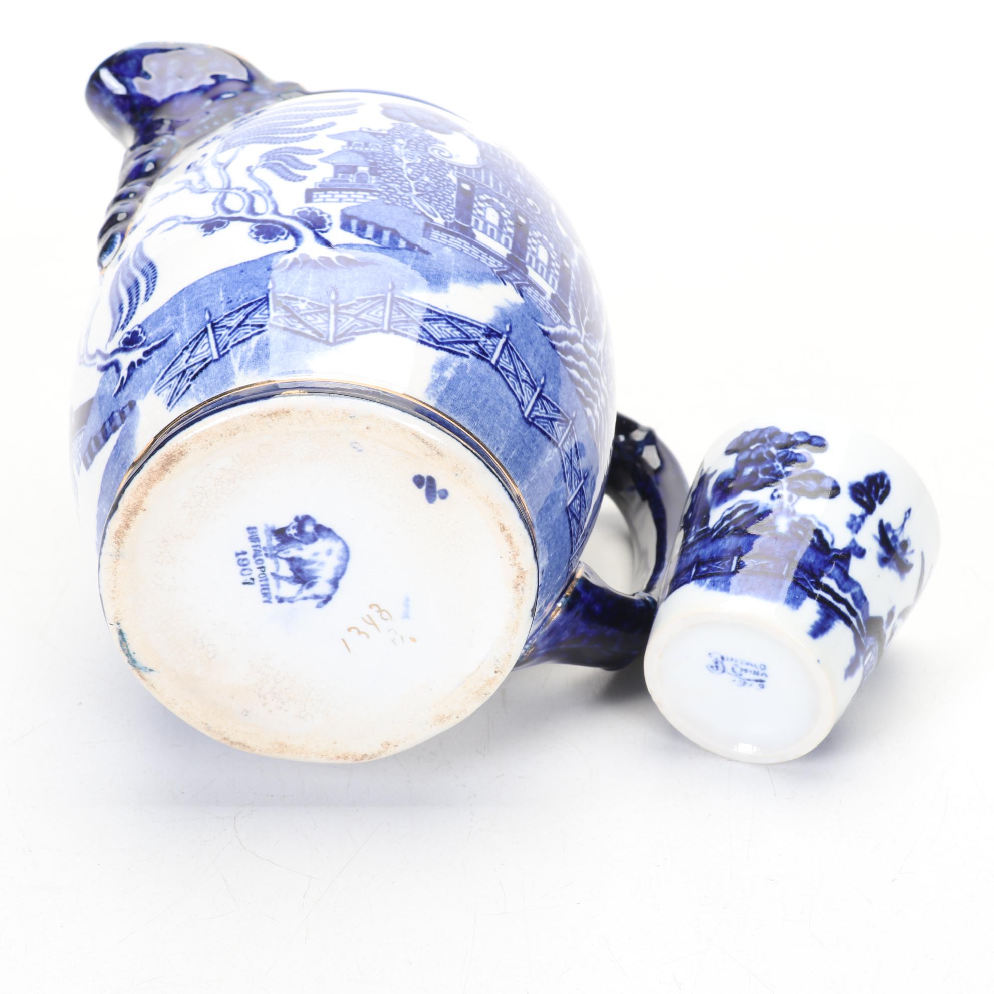 Buffalo China "Blue Willow" Dinnerware