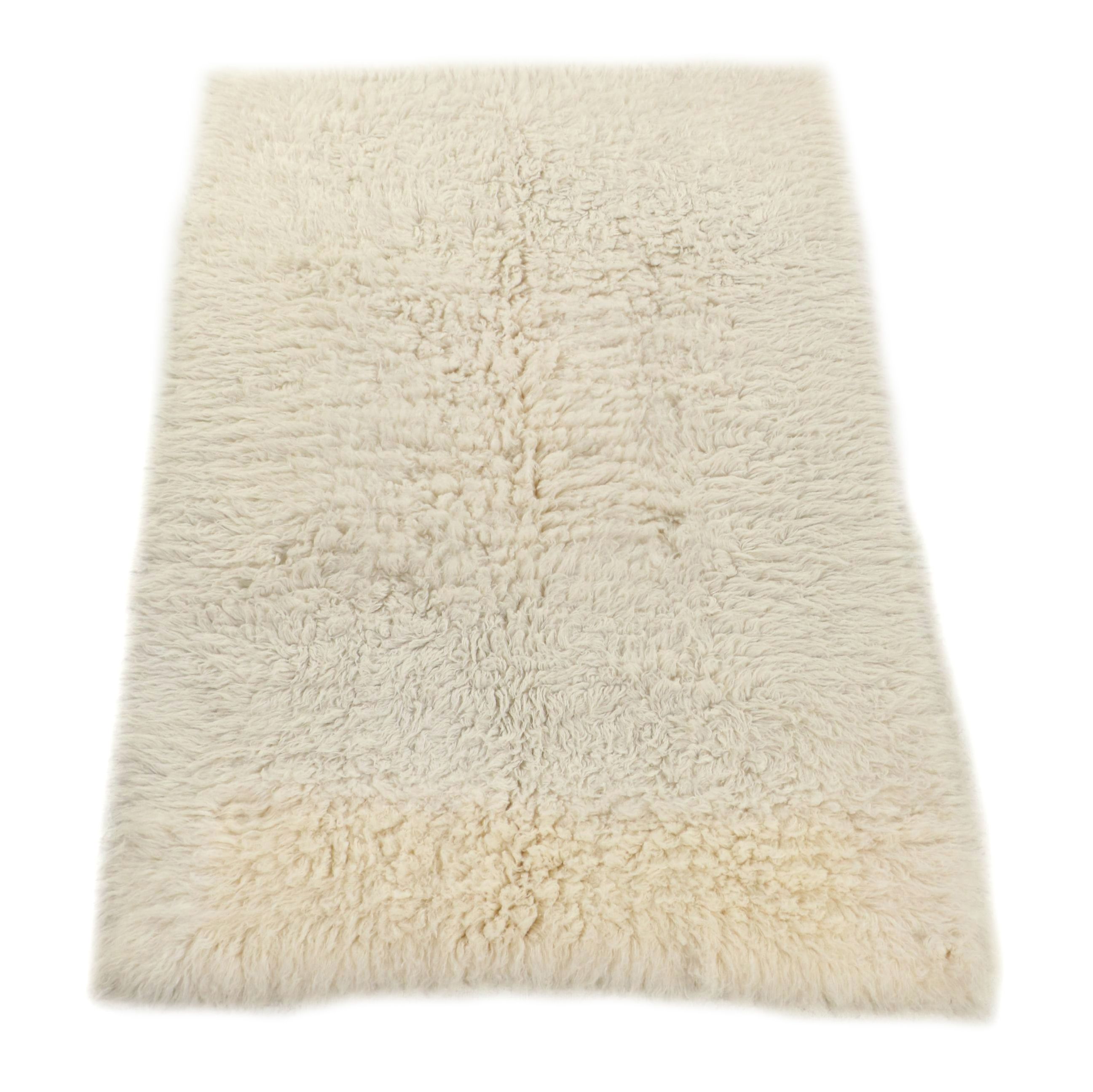 5'11 x 9'4 Greek Flokati Sheepskin Shag Area Rug