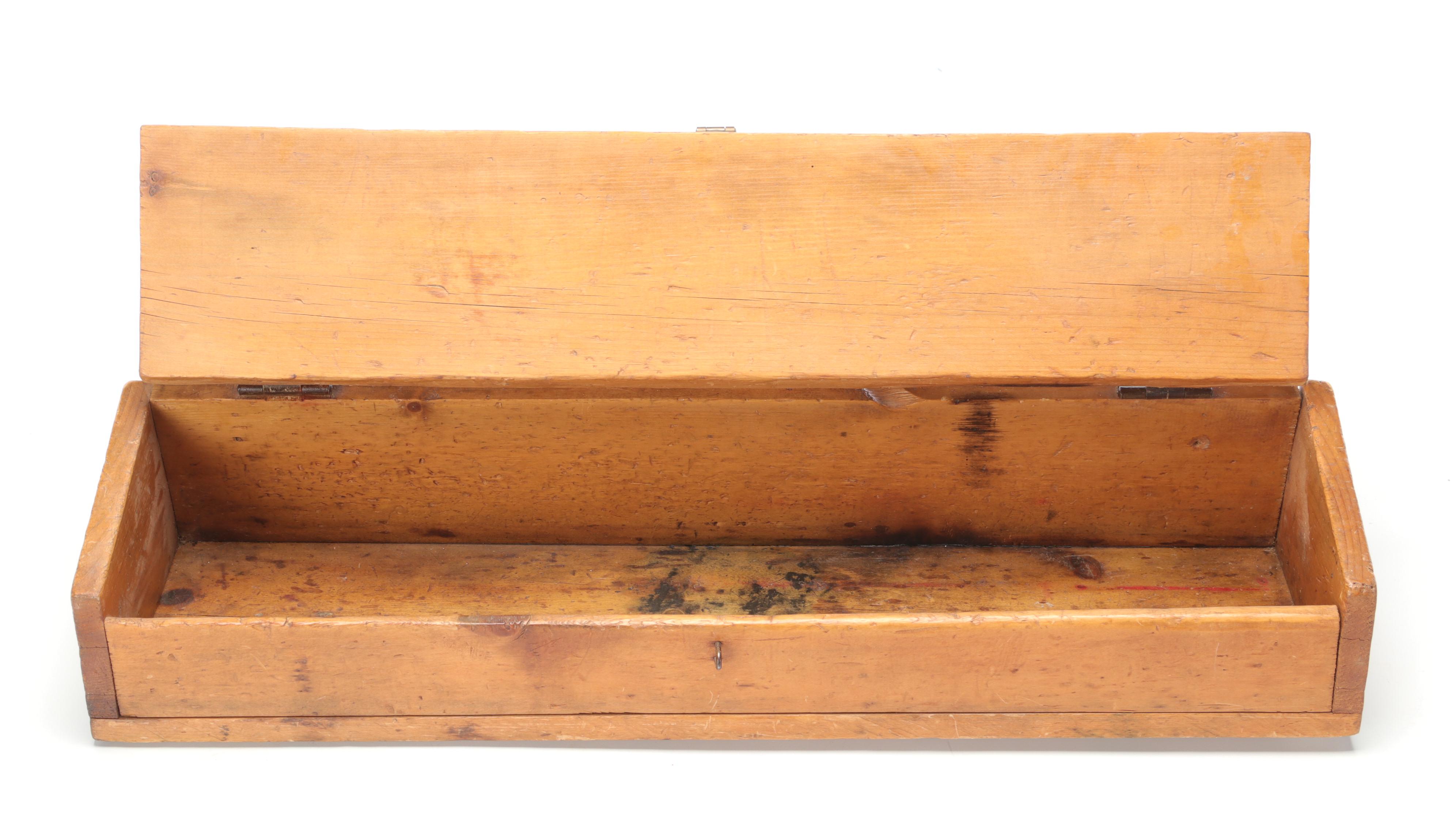 Handmade Long Wooden Box