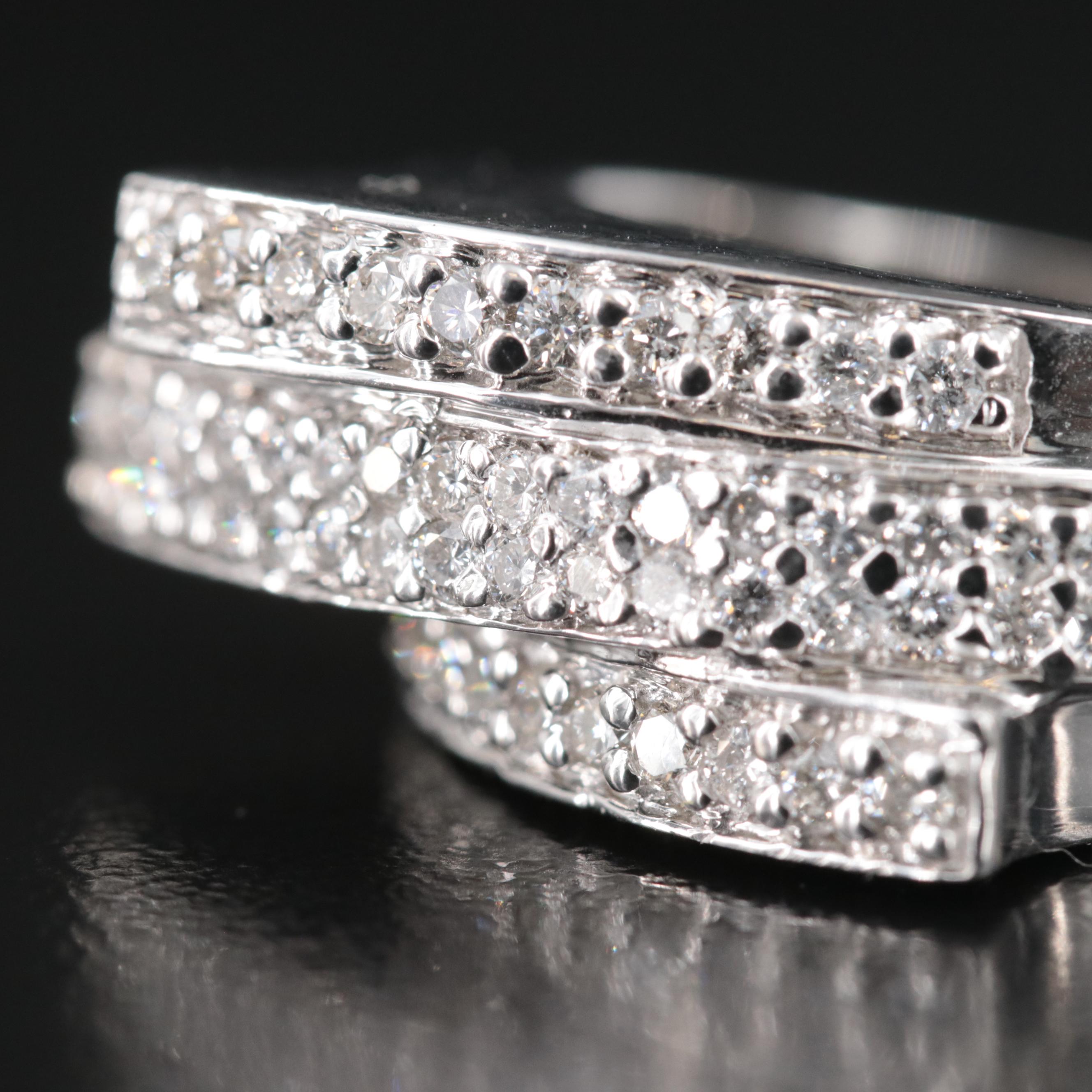 14K 0.71 CTW Diamond Ring