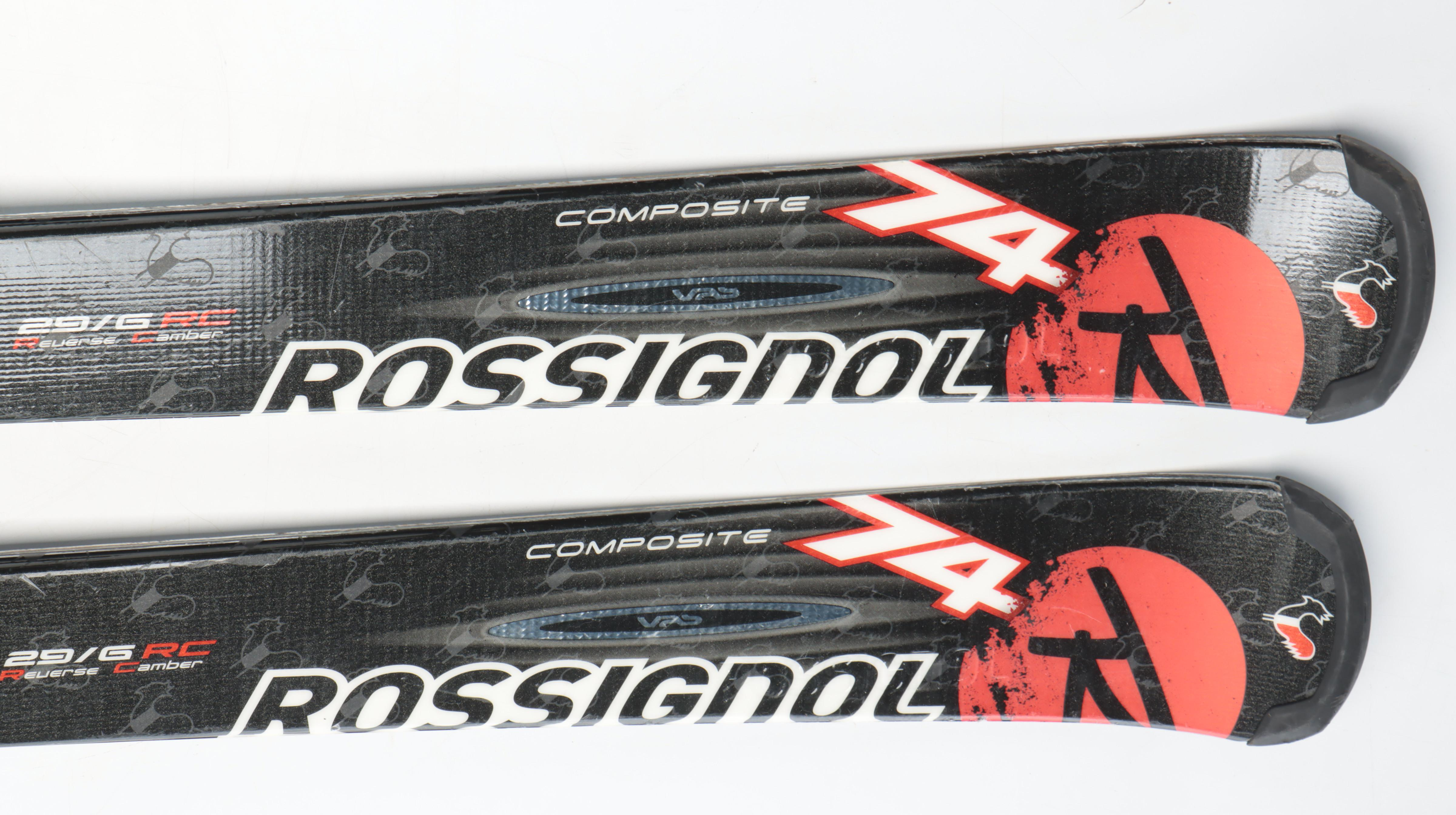 Rossignol Avenger 74 Composite Skis with Poles and Travel Bag