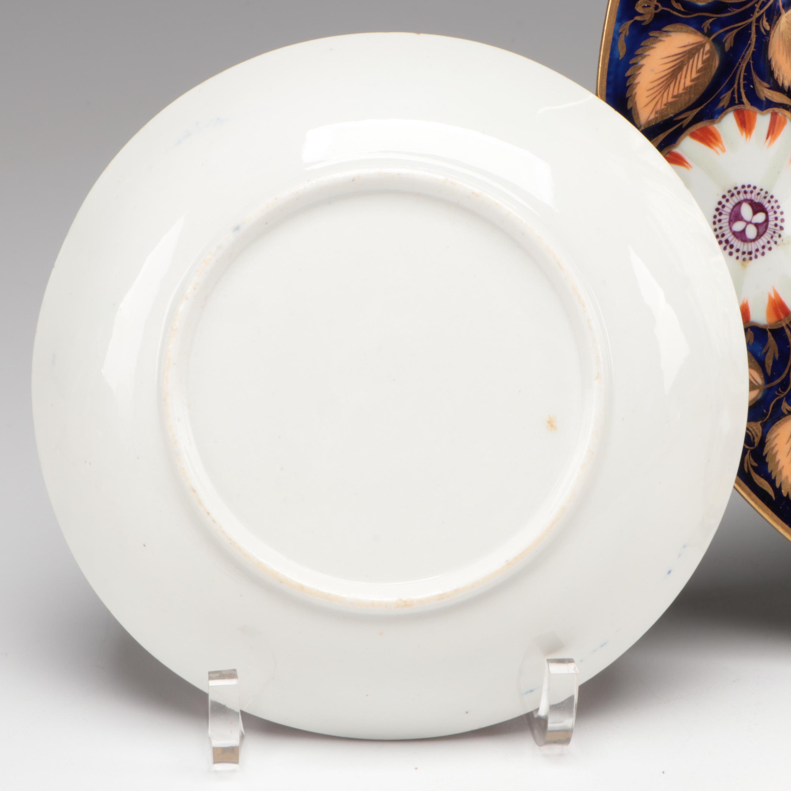 Minton Georgian Coffee Cup with Other English Porcelain Tableware