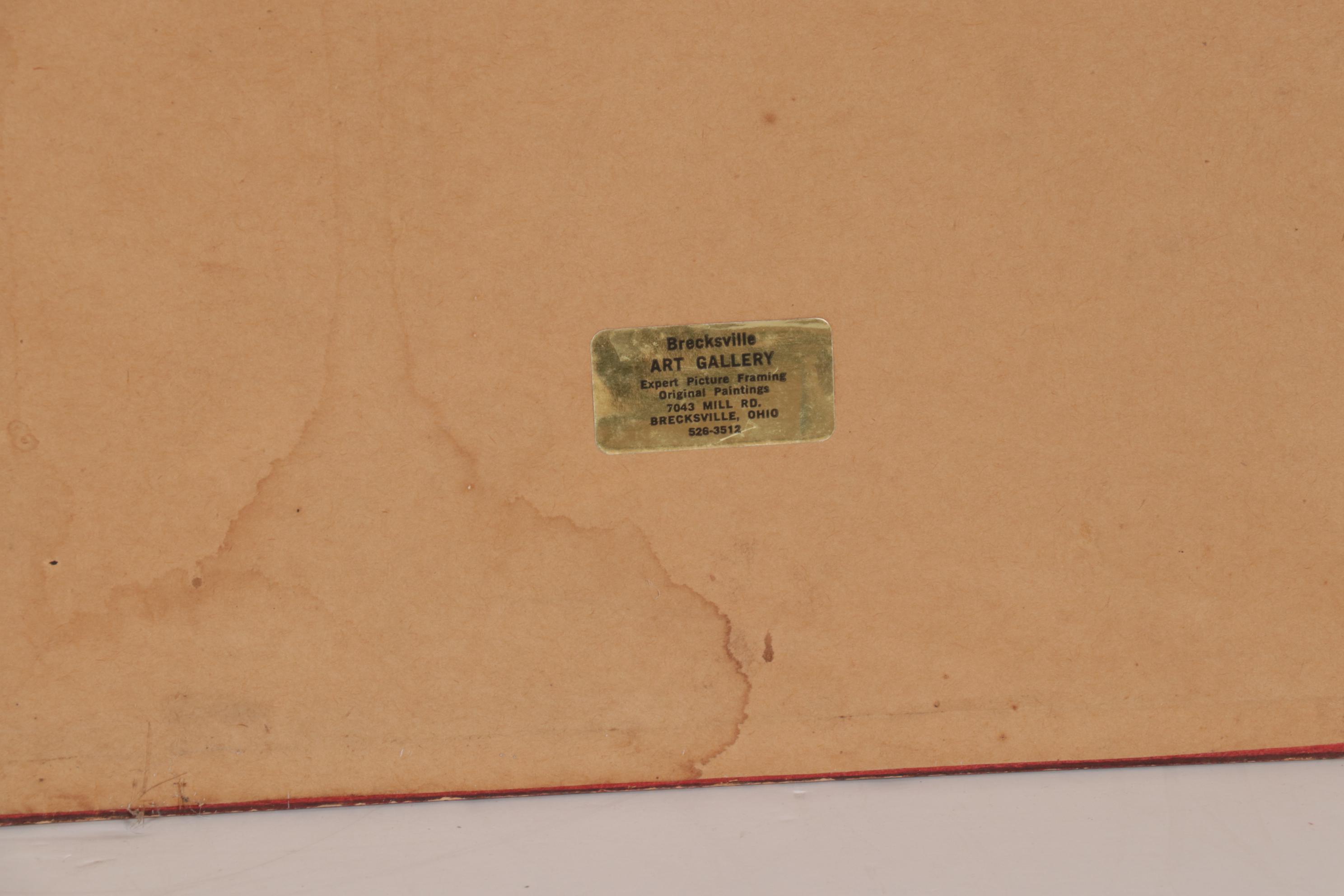 Two Japanese Chigiri-e Collages of Floral Landscapes