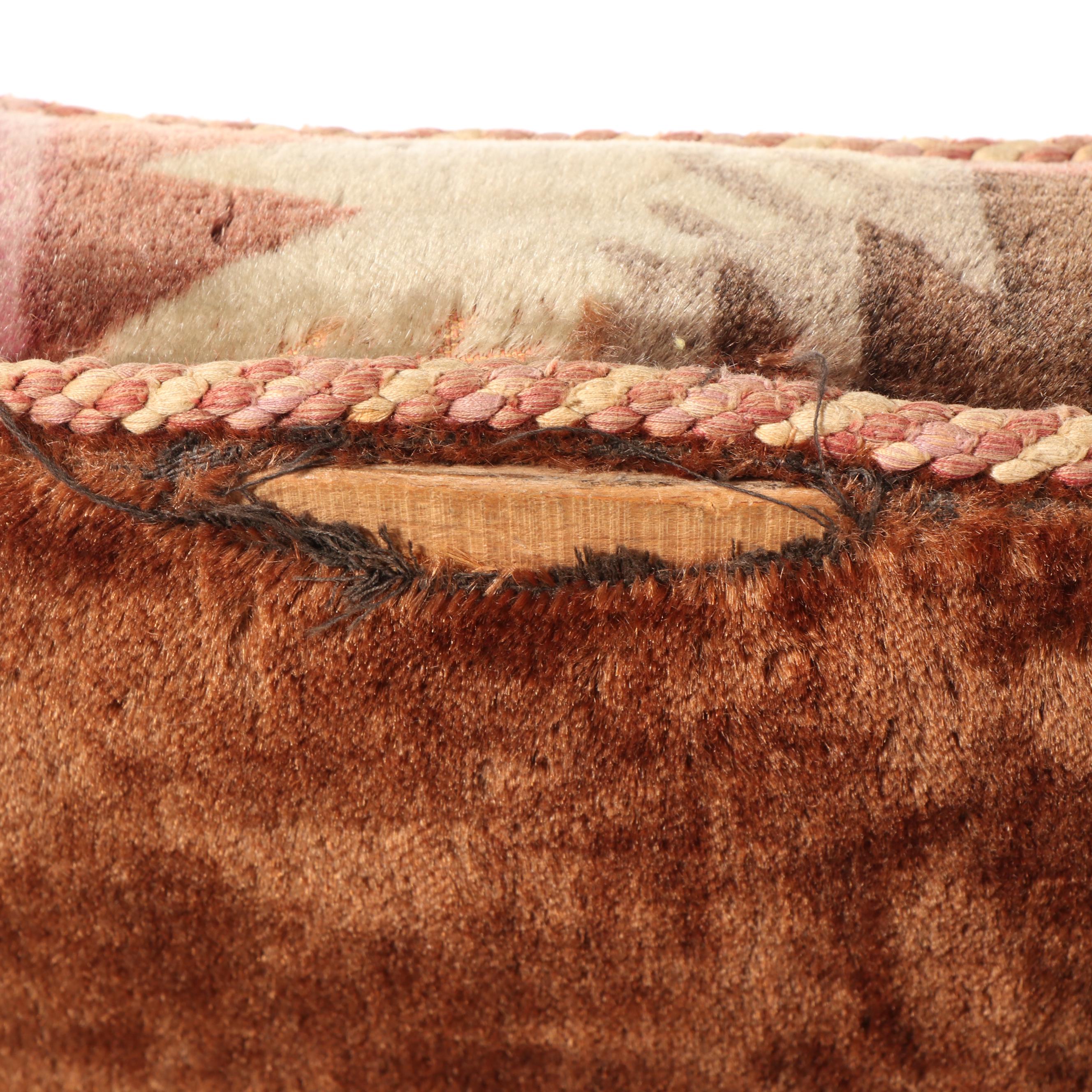 Pair of Art Deco Custom-Upholstered Tub Chairs, Circa 1930