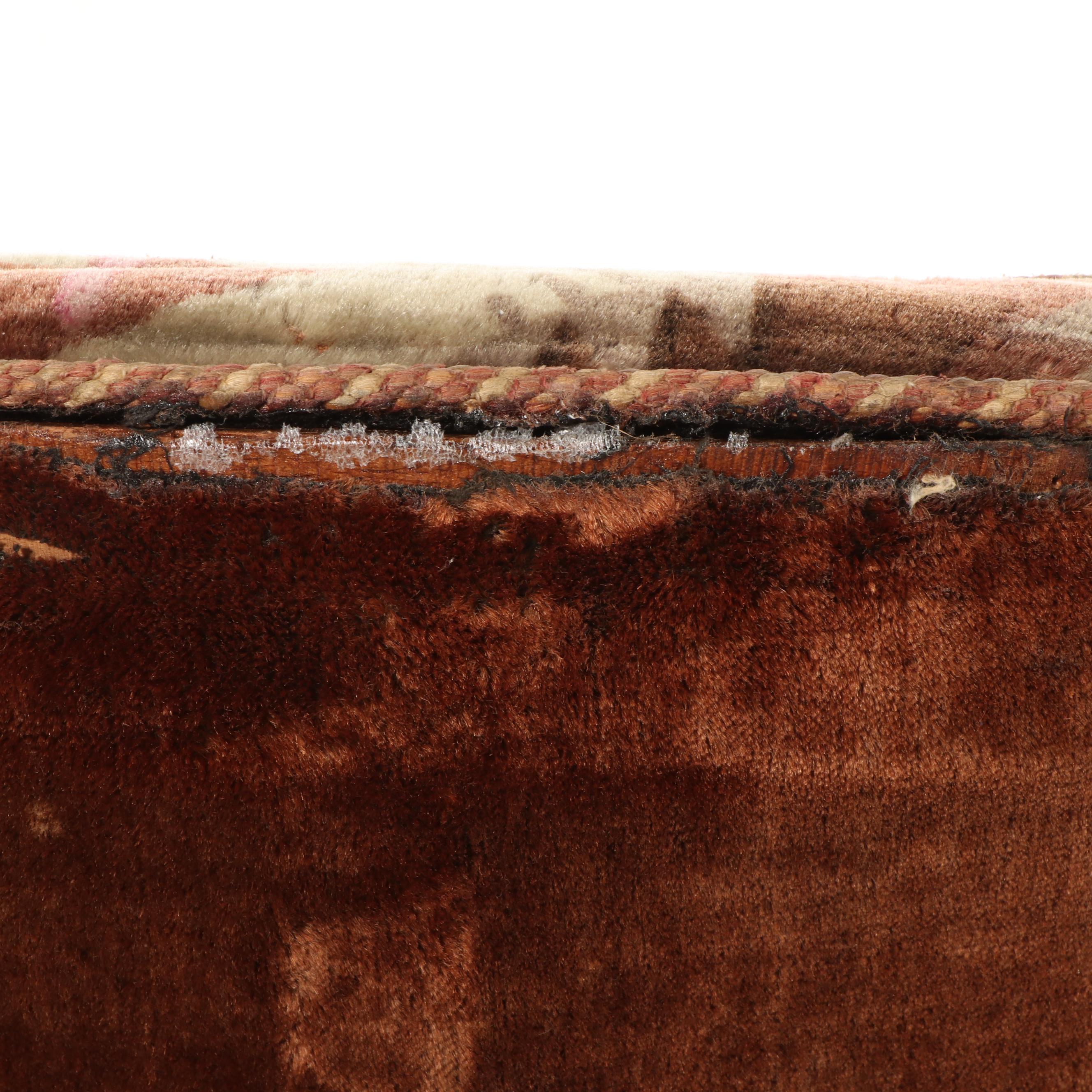 Pair of Art Deco Custom-Upholstered Tub Chairs, Circa 1930
